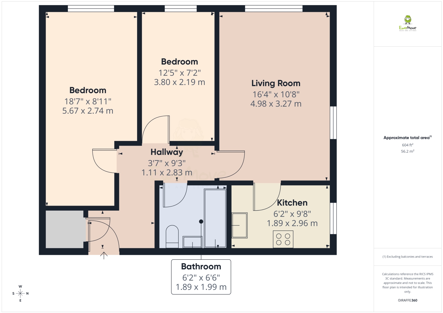 24, Woburn Close, London floorplan