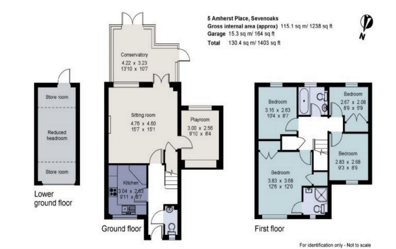 Amherst Place, Riverhead, Sevenoaks, Kent TN13, 4 bedroom terraced