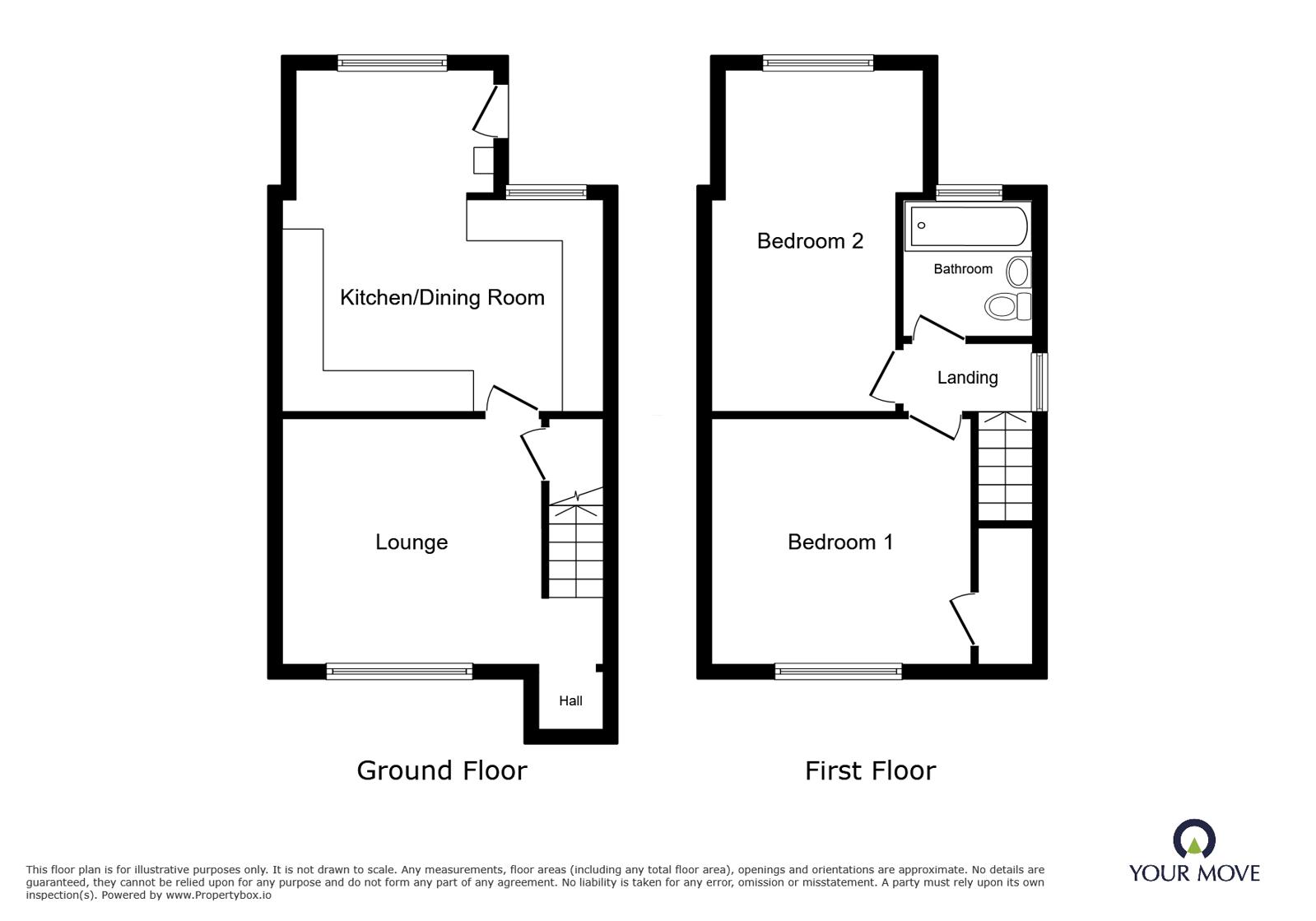 Ness Grove, Stoke-on-Trent floorplan