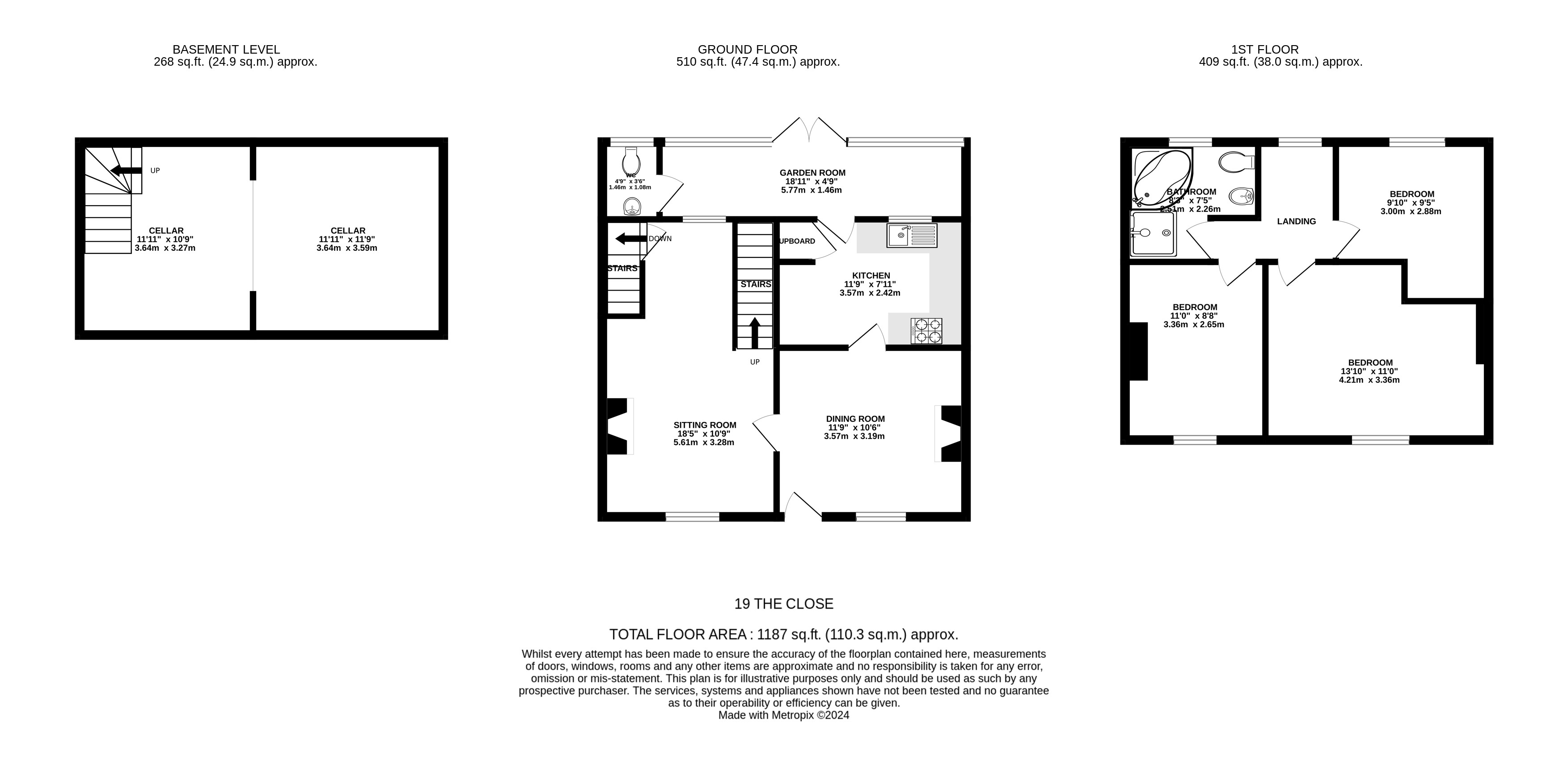 19, The Close, Dorset floorplan