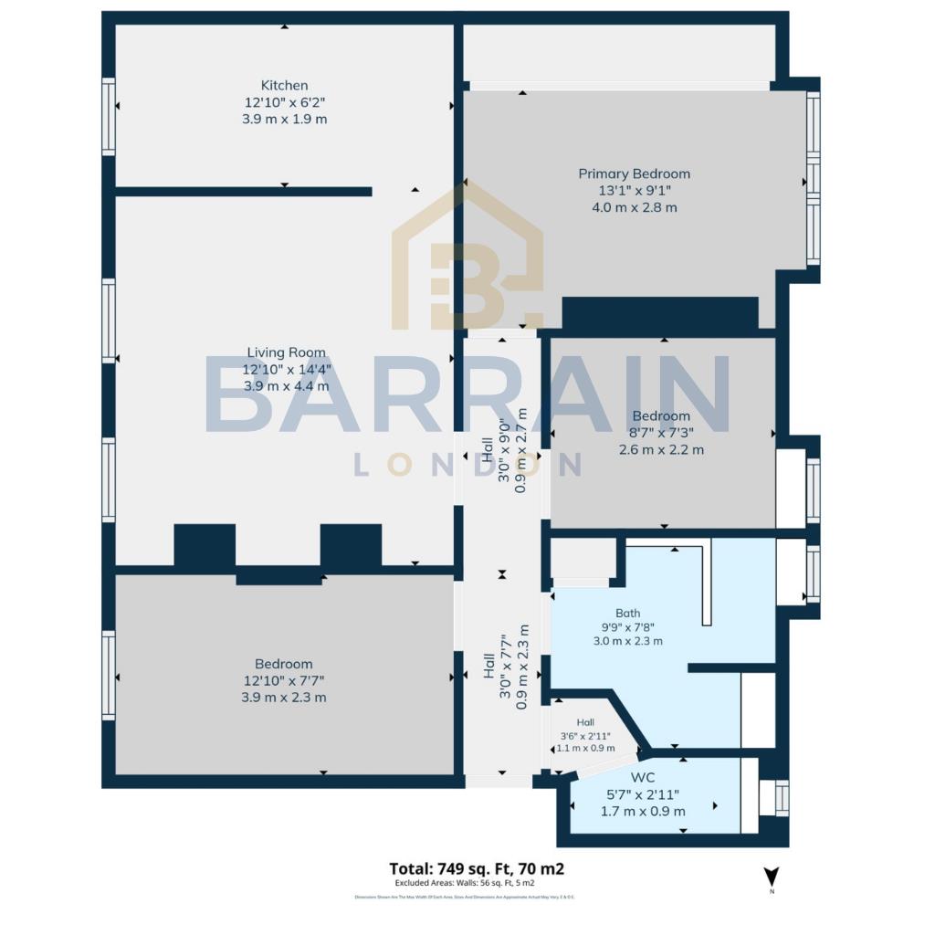 Germander Way, London floorplan
