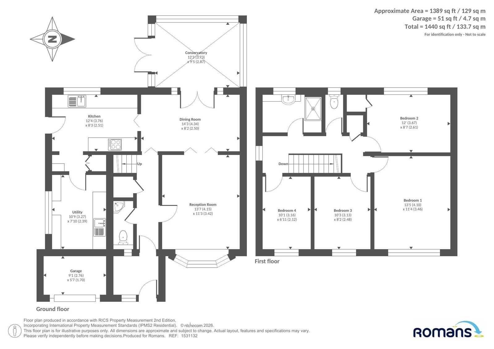 Whistley Close, Berkshire floorplan