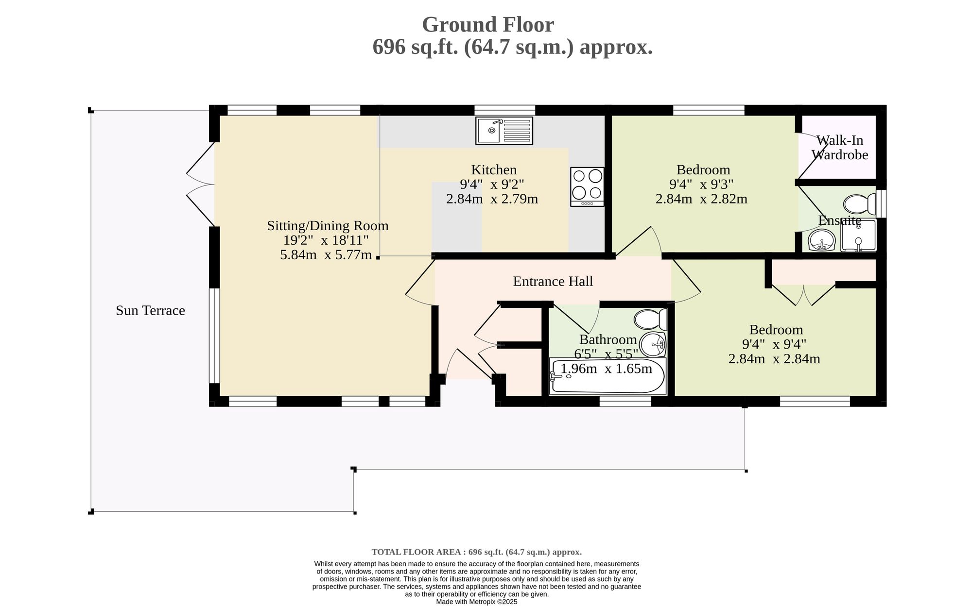 Ocean Retreat, The Street, Lowestoft floorplan