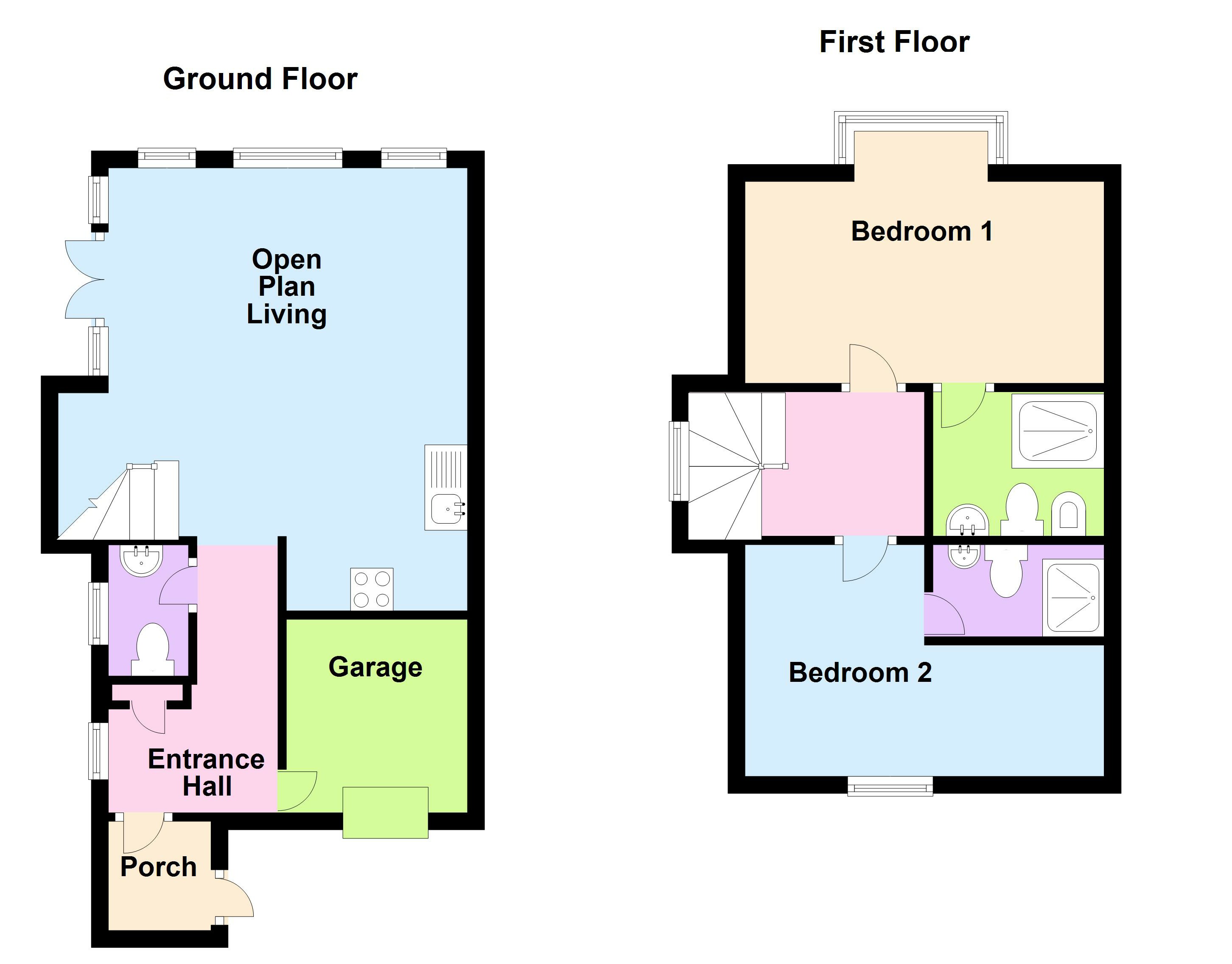 9, Milestone Court, Doncaster floorplan