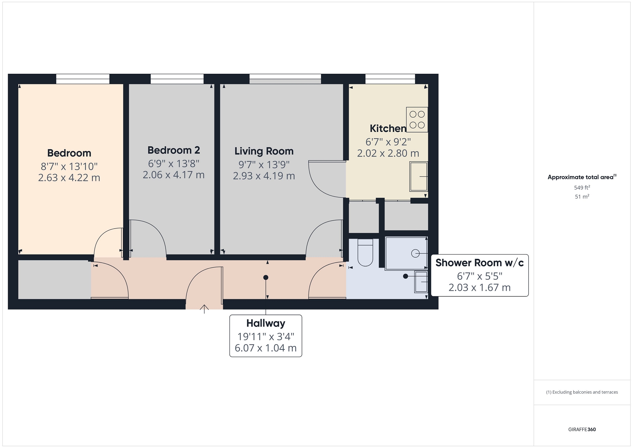 22 Cwrt Deri, Heol Y Felin, Cardiff floorplan