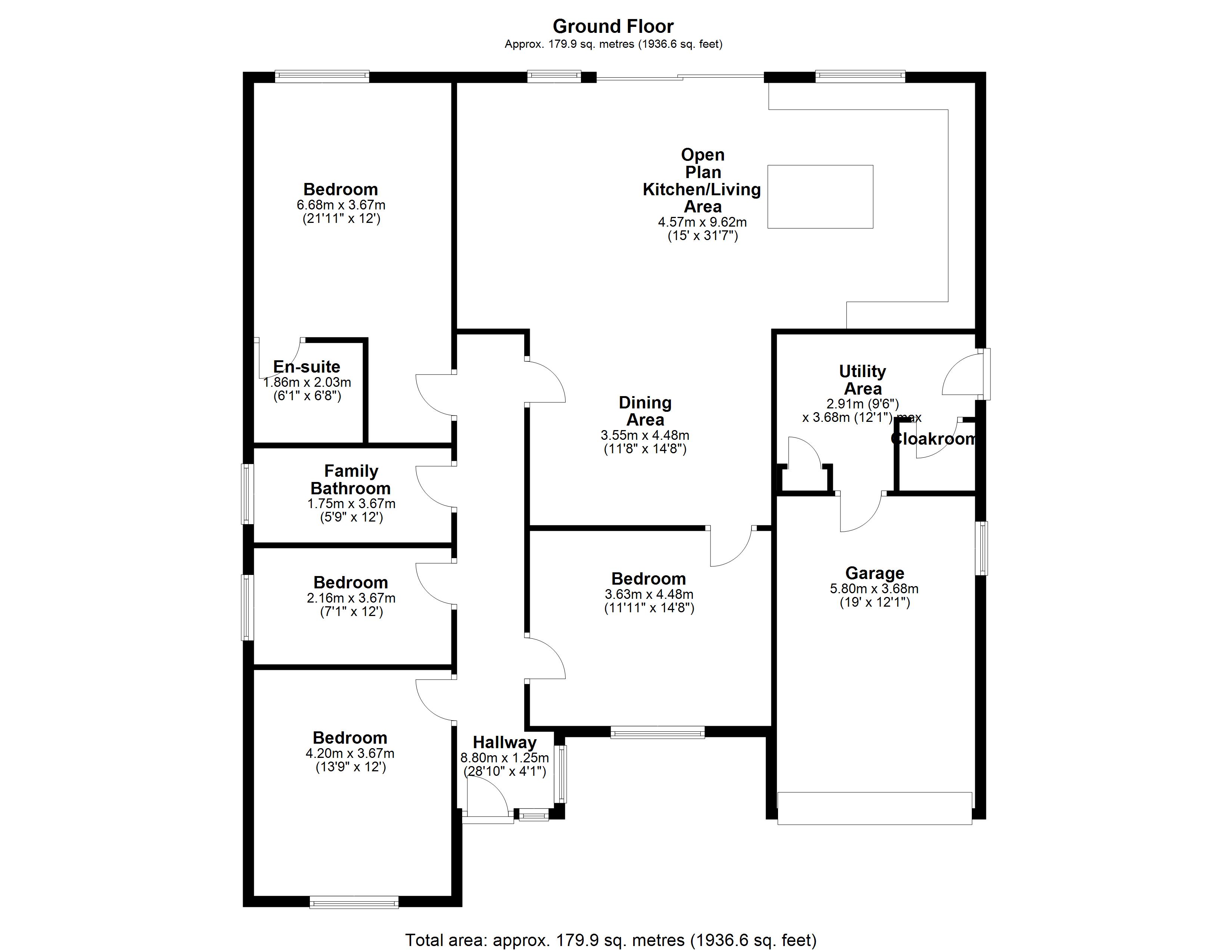 16, Botany, Swindon floorplan
