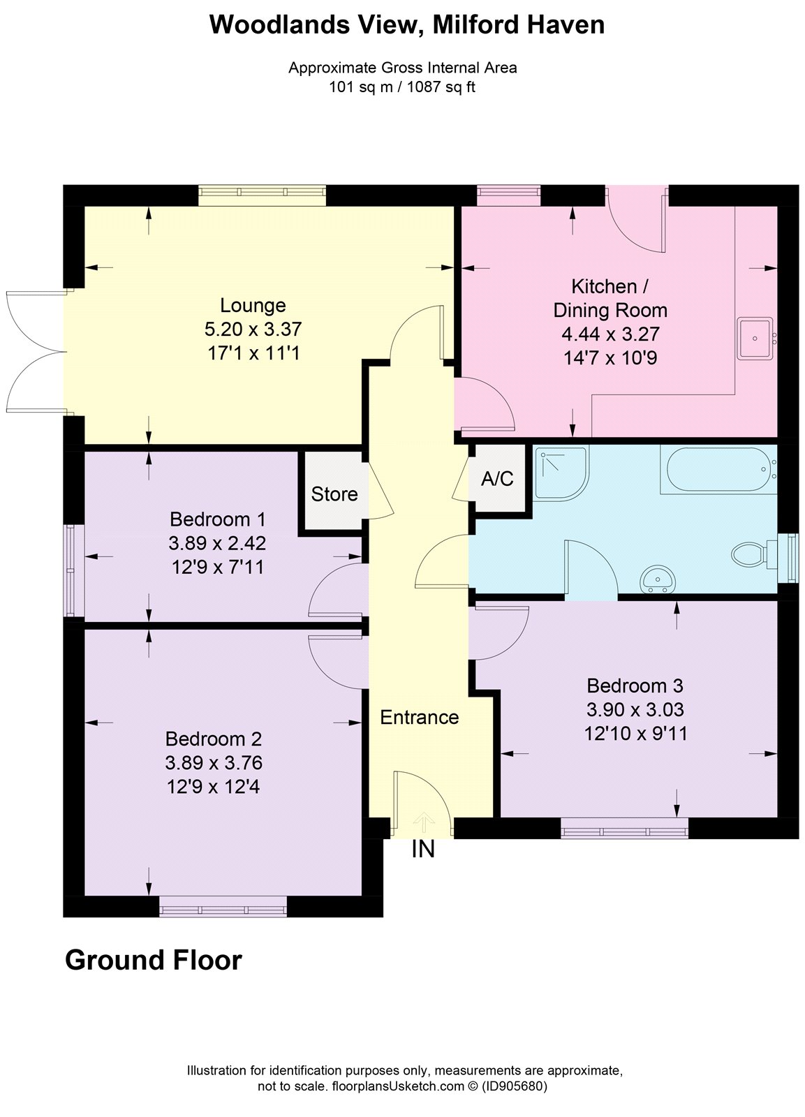 Plot 4,, Land Off Woodlands View, Pembrokeshire floorplan