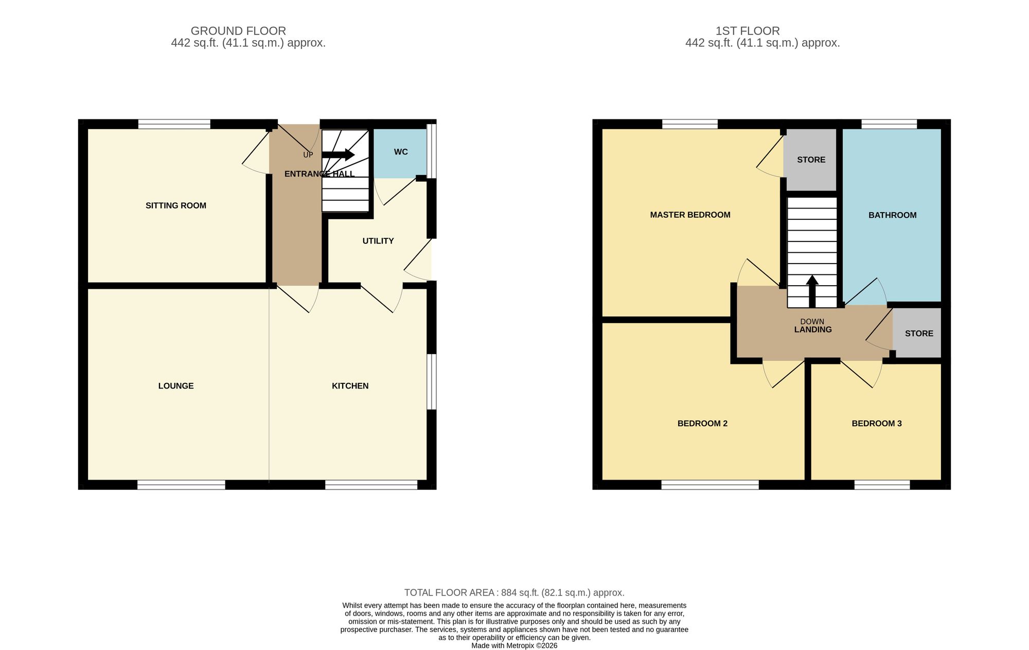 52 Llanfabon Drive, Caerphilly floorplan