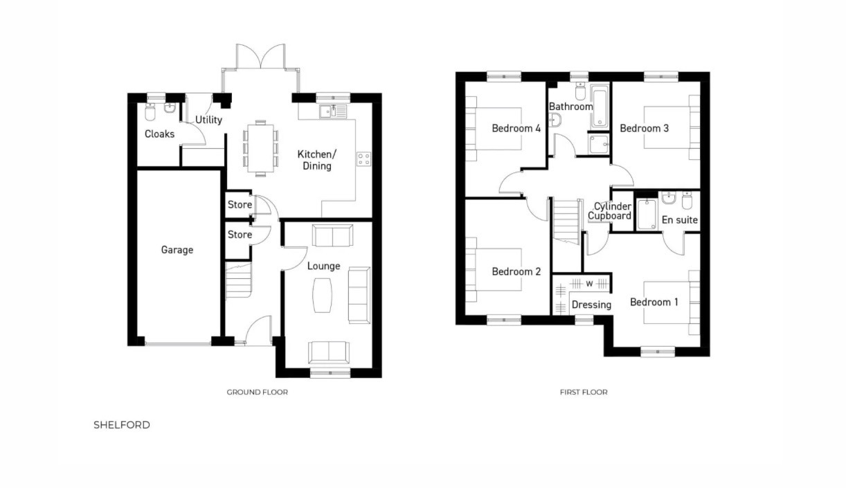 7, Butterfly Way, Doncaster floorplan