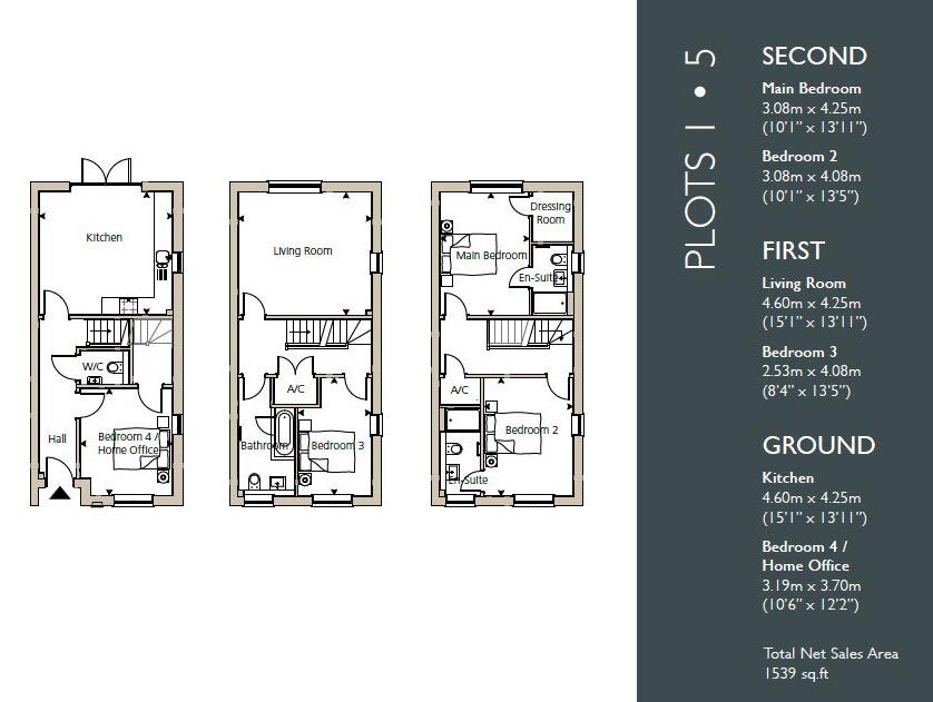 Plot 2, Courtfield Gardens, Polebarn Road, Trowbridge floorplan