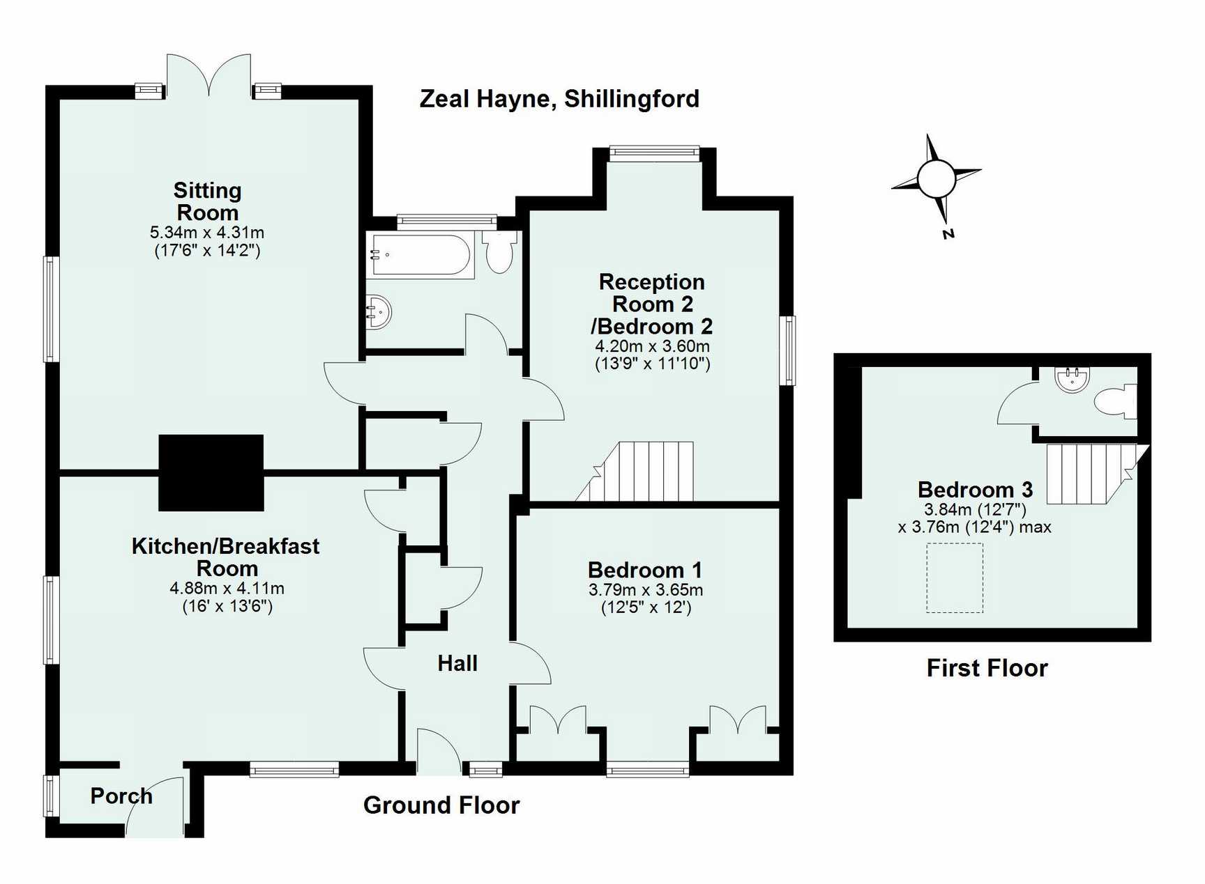3 Bedrooms Detached bungalow for sale in Shillingford, Tiverton EX16