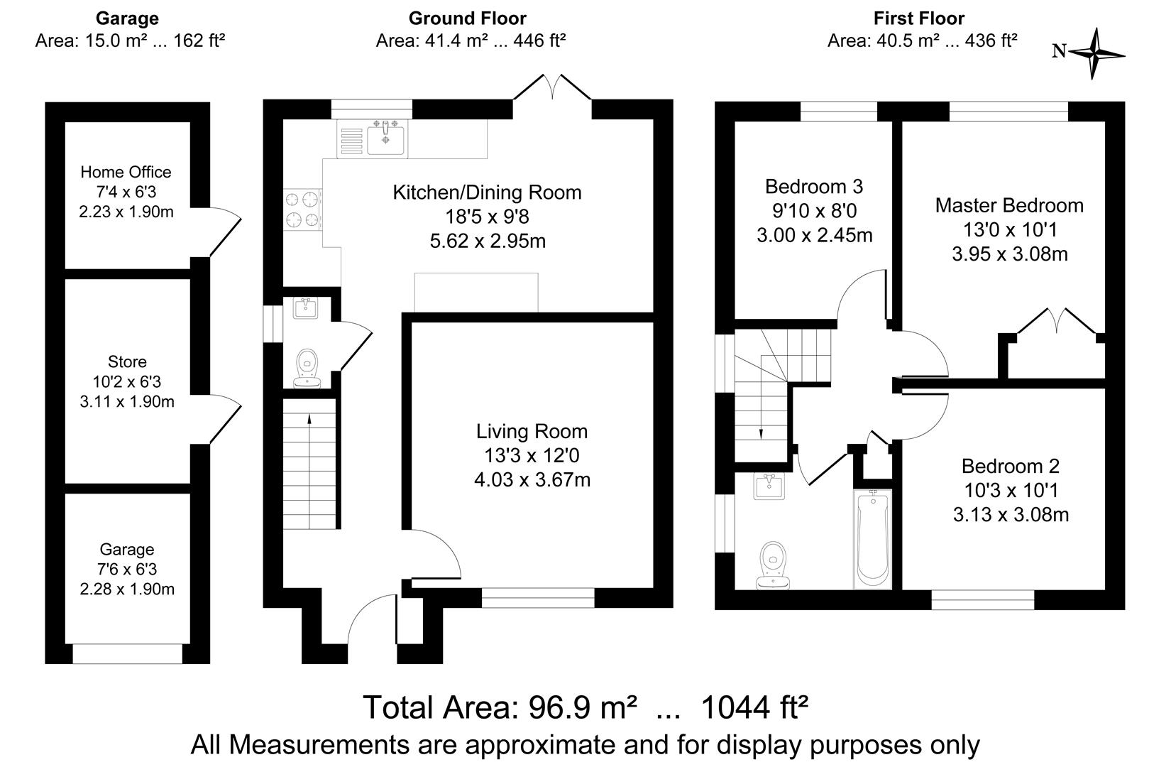 1, Lapwing Close, Bury St. Edmunds floorplan