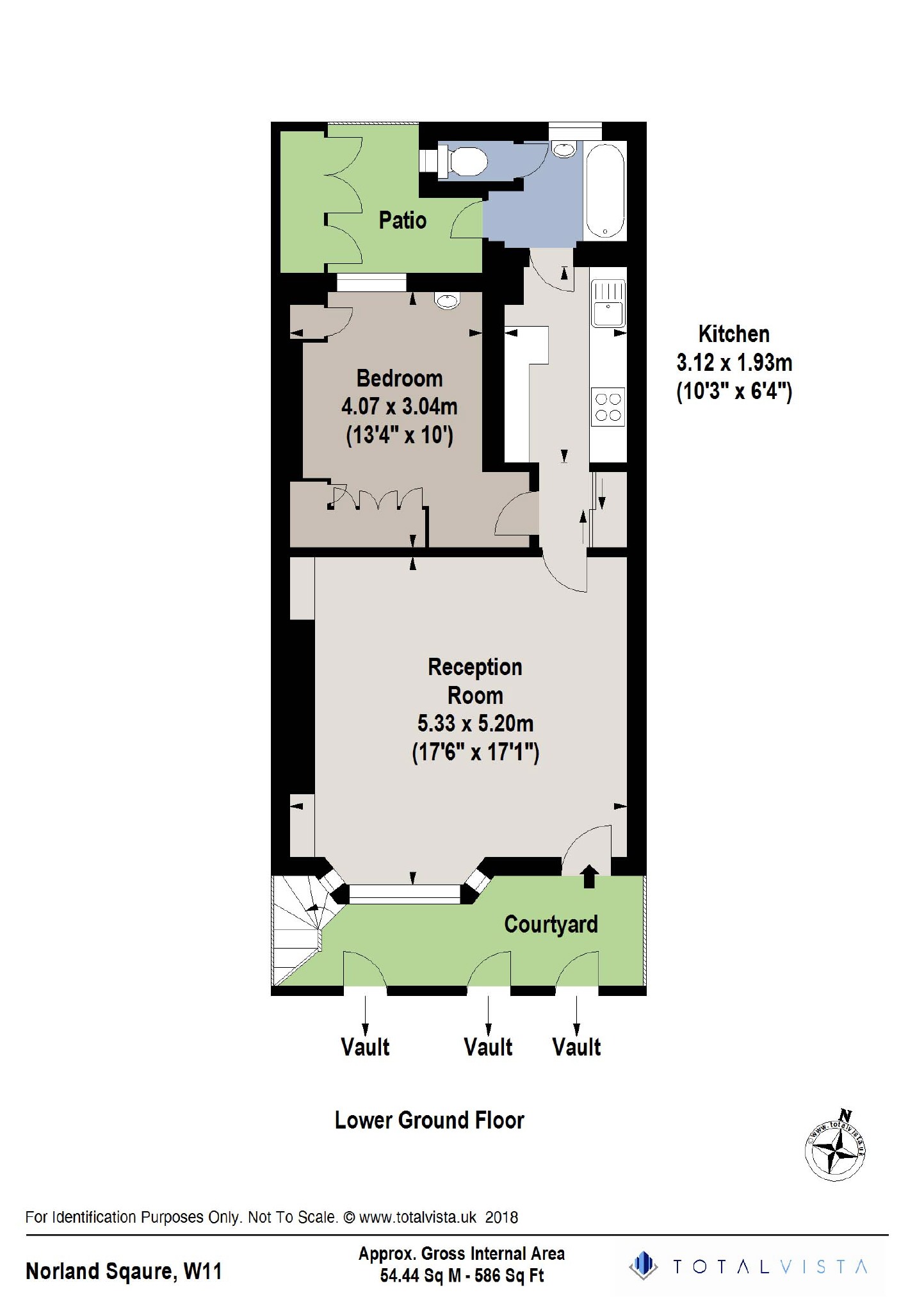 1 Bedrooms Flat to rent in Norland Square, Holland Park, London W11