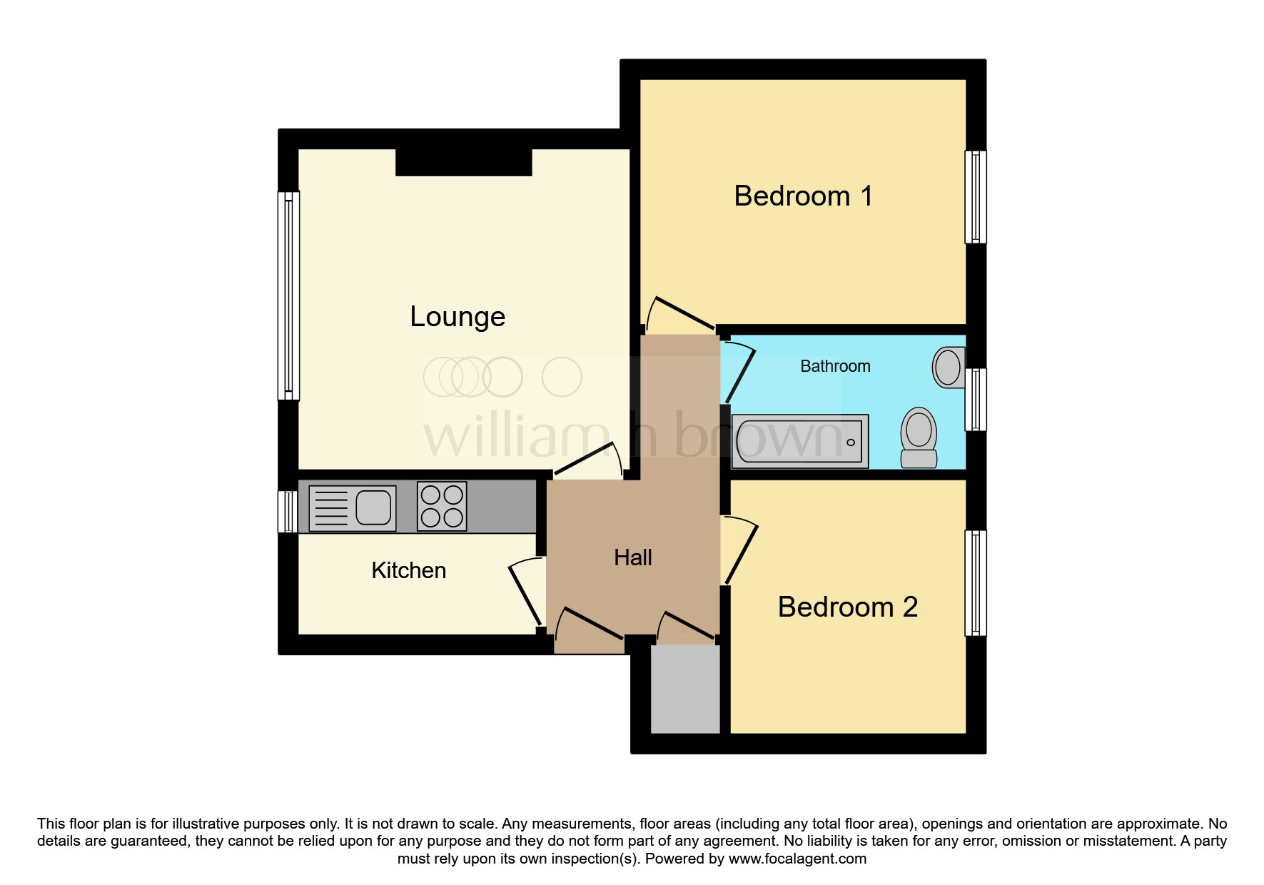 5, Portland Court, Newark floorplan