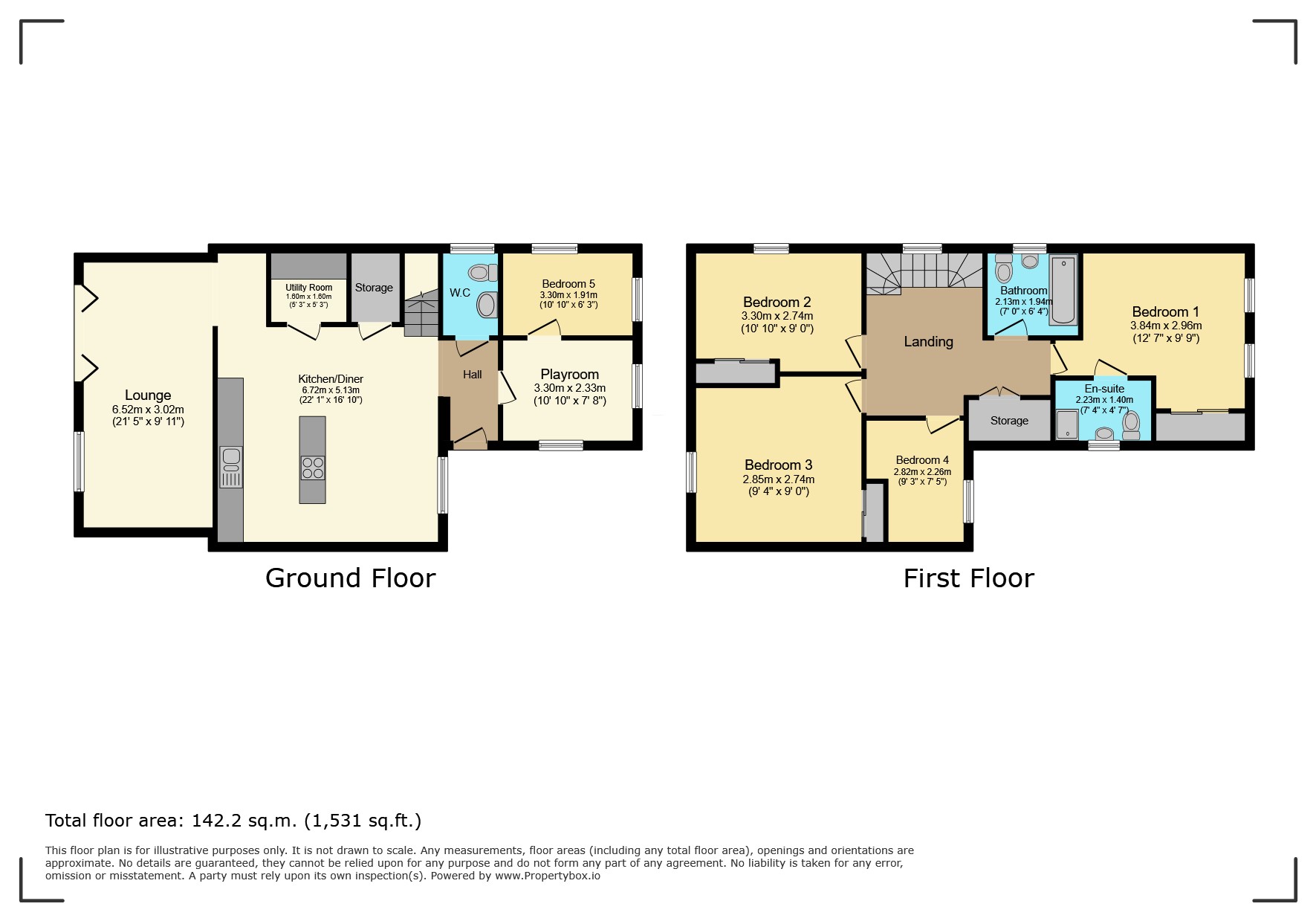 16, Wheatsheaf Way, Chesterfield floorplan