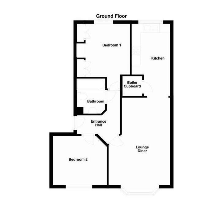 Flat 4, 64, Darwin Crescent, Darwin Crescent floorplan