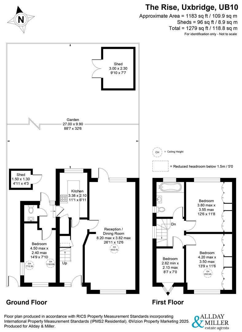 20, The Rise, Hillingdon floorplan