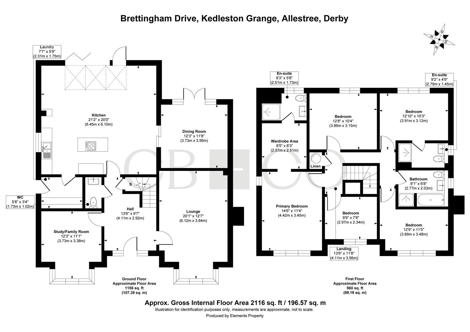 12, Brettingham Drive, Derby floorplan