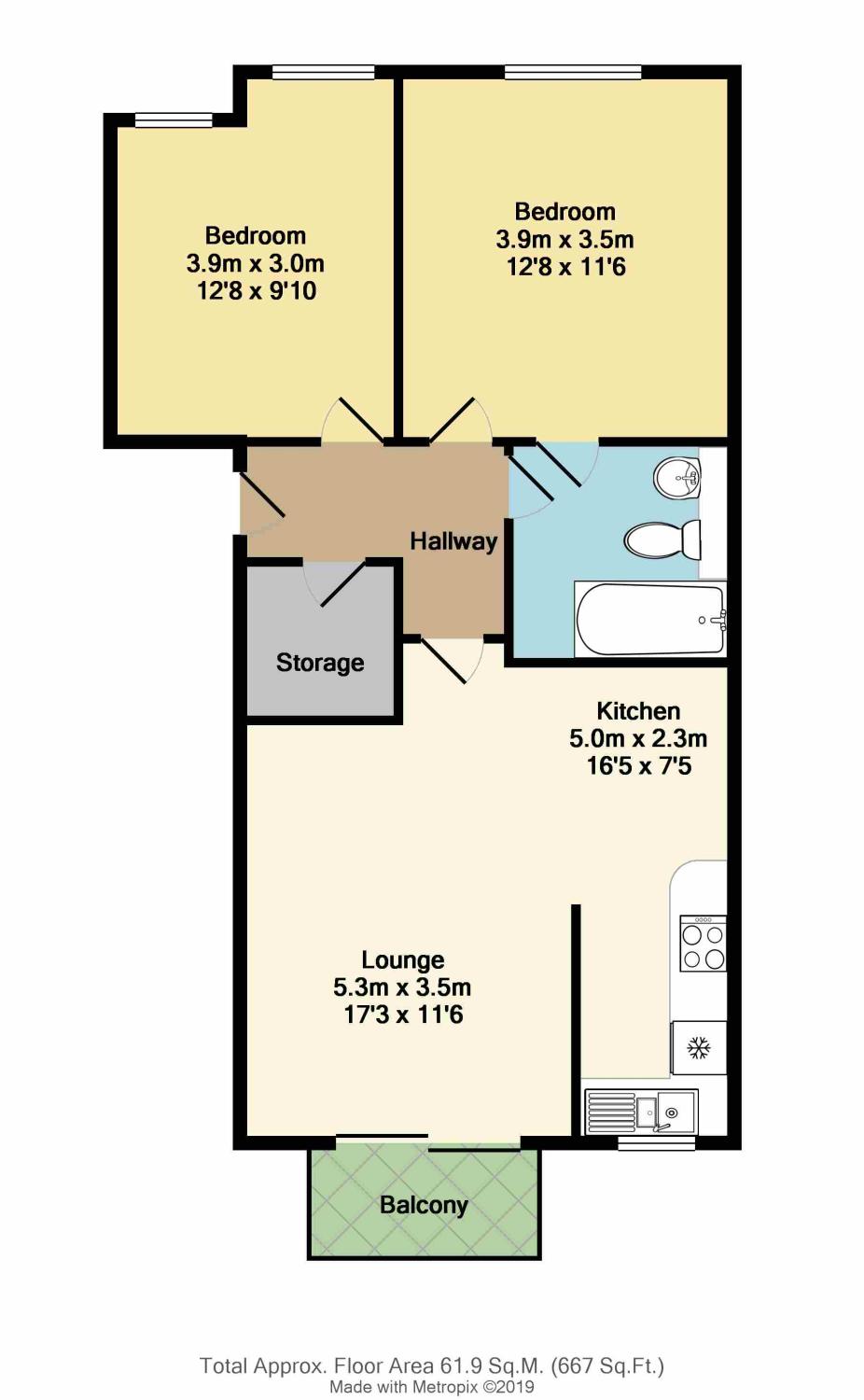 2 Bedrooms Flat for sale in Parkside Apartments, 895 Chesterfield Road, Sheffield, South Yorkshire S8