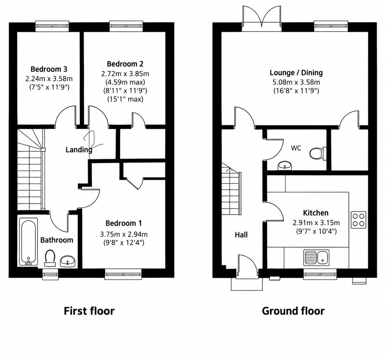 7, Lasius Drive, Maidstone floorplan