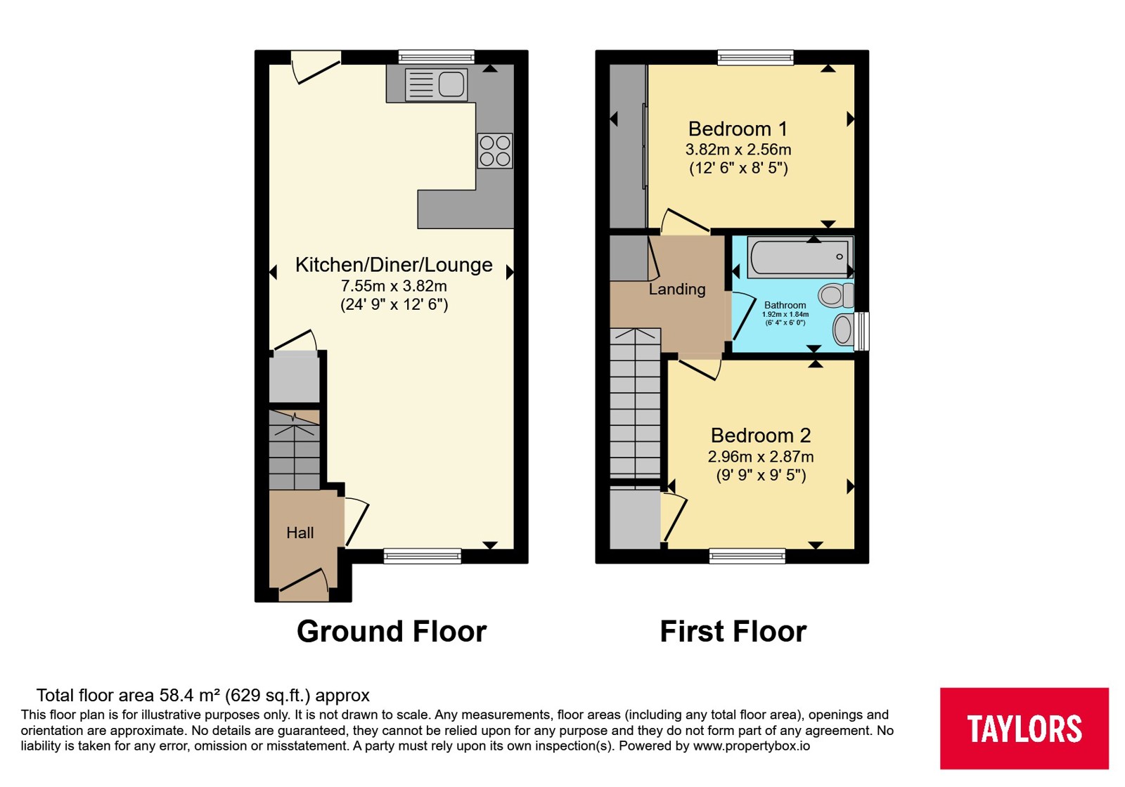 7, Mackie Road, Bristol floorplan