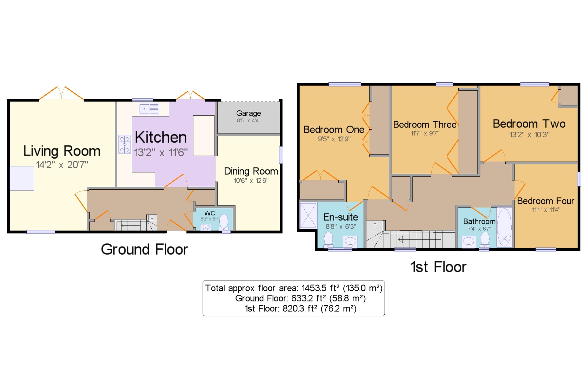 4 Bedrooms Semi-detached house for sale in Tile Kiln, Ringmer, Lewes, East Sussex BN8