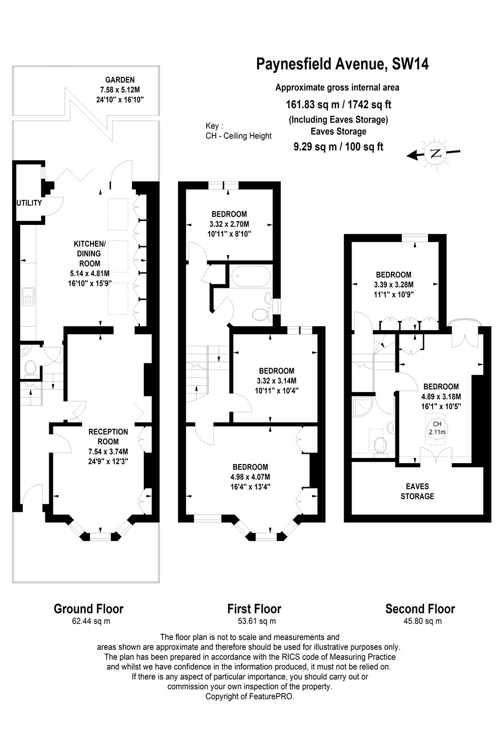 5 Bedrooms Terraced house for sale in Paynesfield Avenue, East Sheen, London SW14