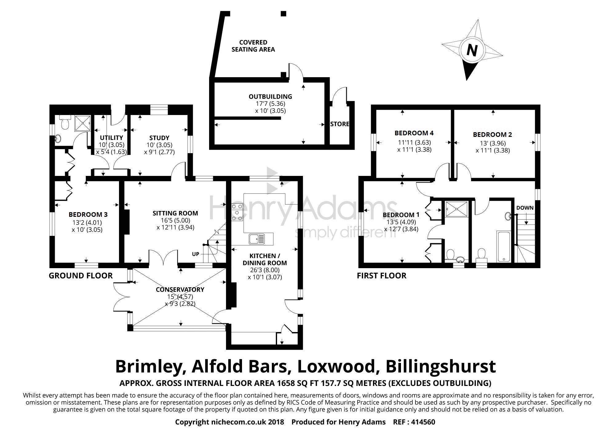 3 Bedrooms Detached house for sale in Alfold Bars, Loxwood, Billingshurst RH14