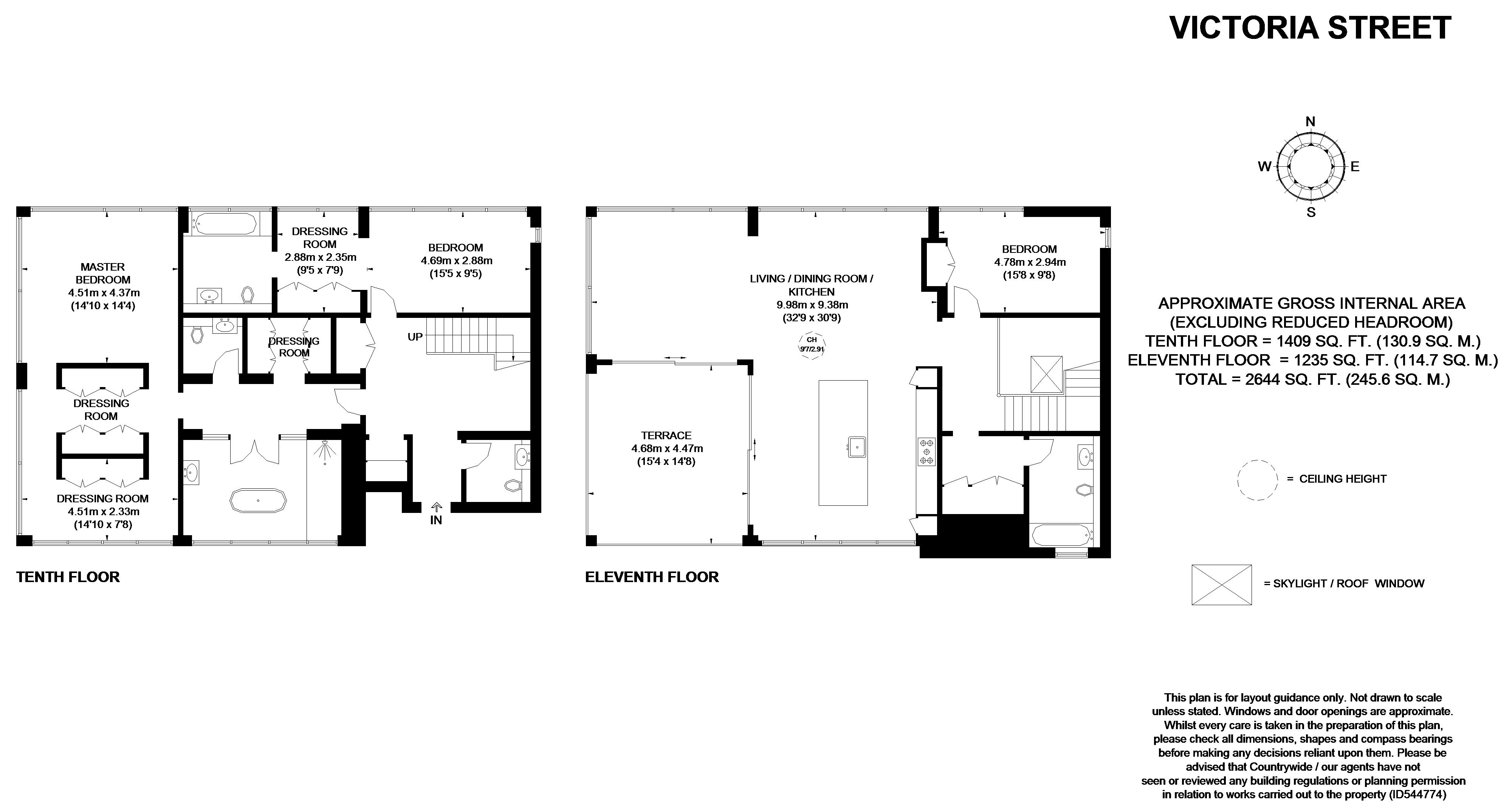 3 Bedrooms Flat to rent in Victoria Street, London SW1H