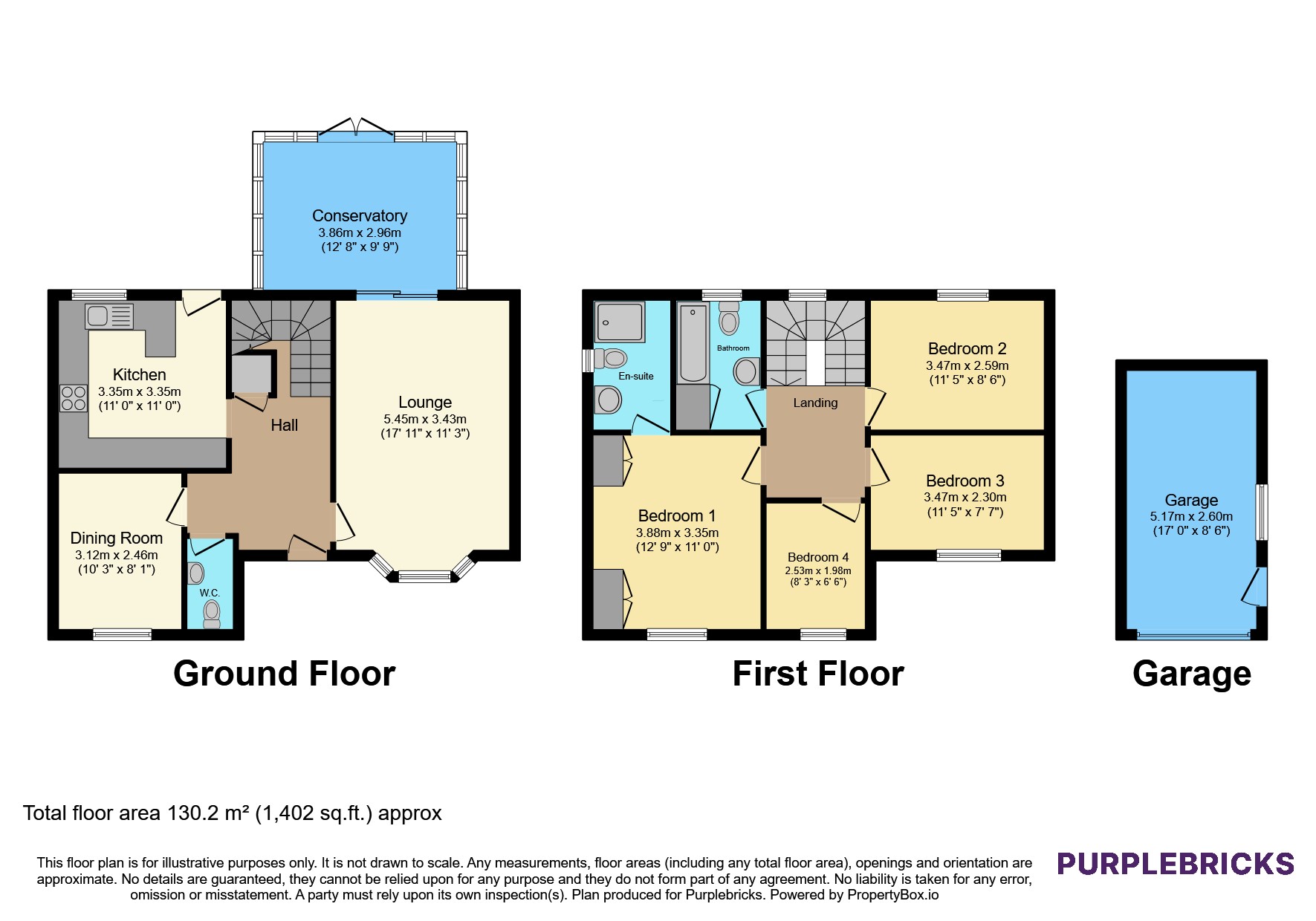 21, Harp Chase, Taunton floorplan