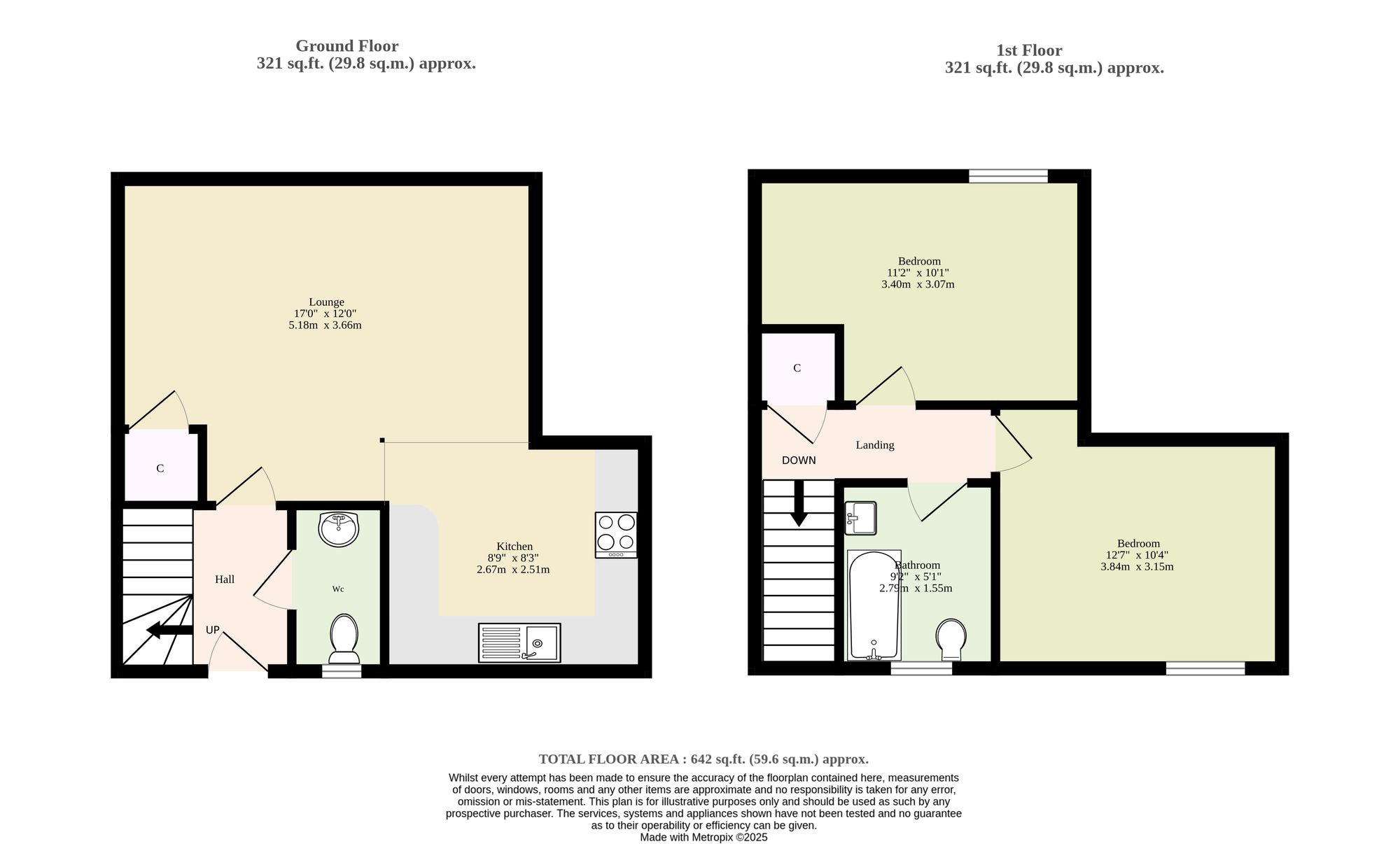 1 Daffodil Walk, Great Yarmouth floorplan