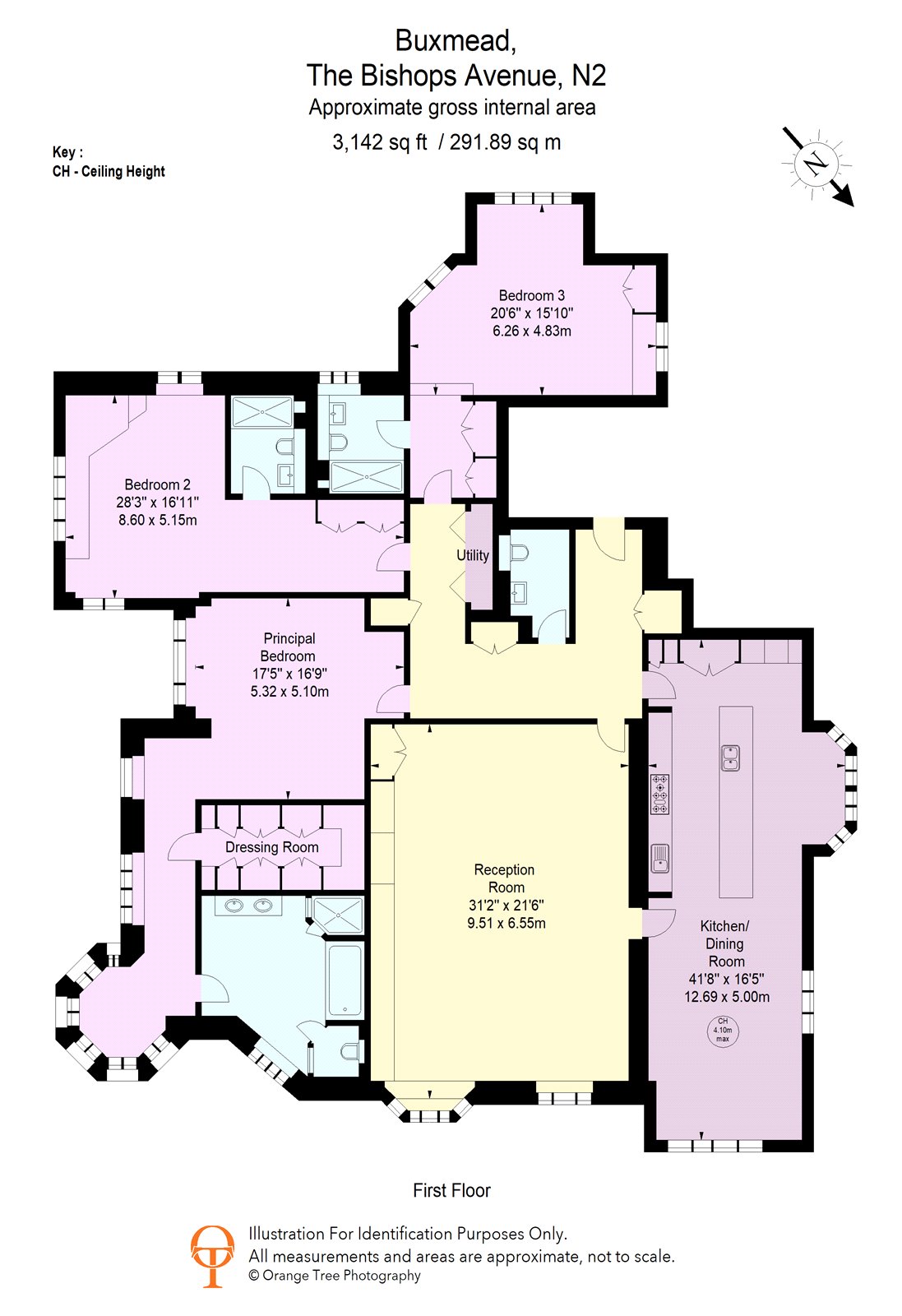 19 Buxmead, 67, Bishops Avenue, London floorplan