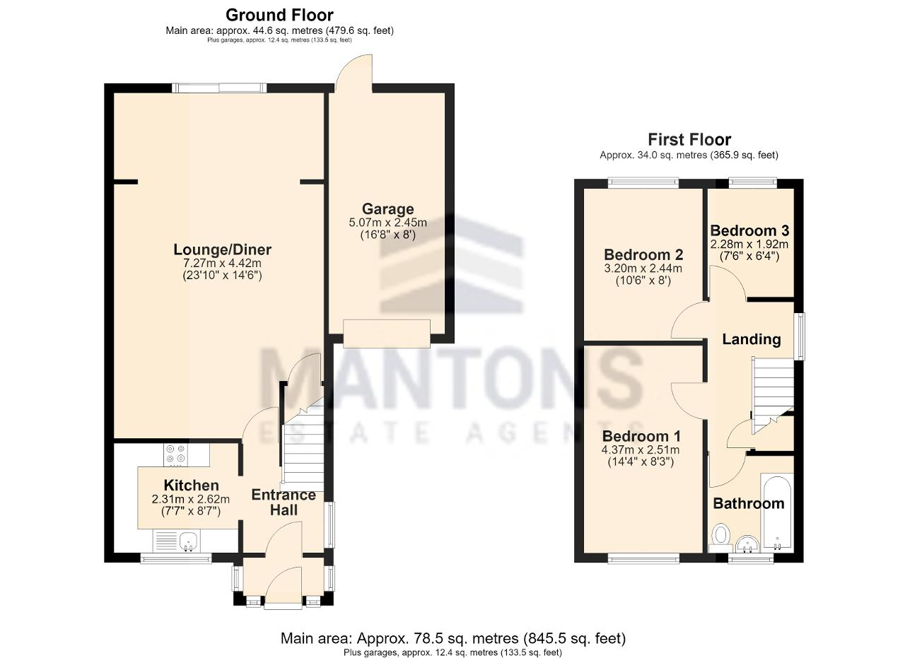 4, Glenfield Road, Luton floorplan