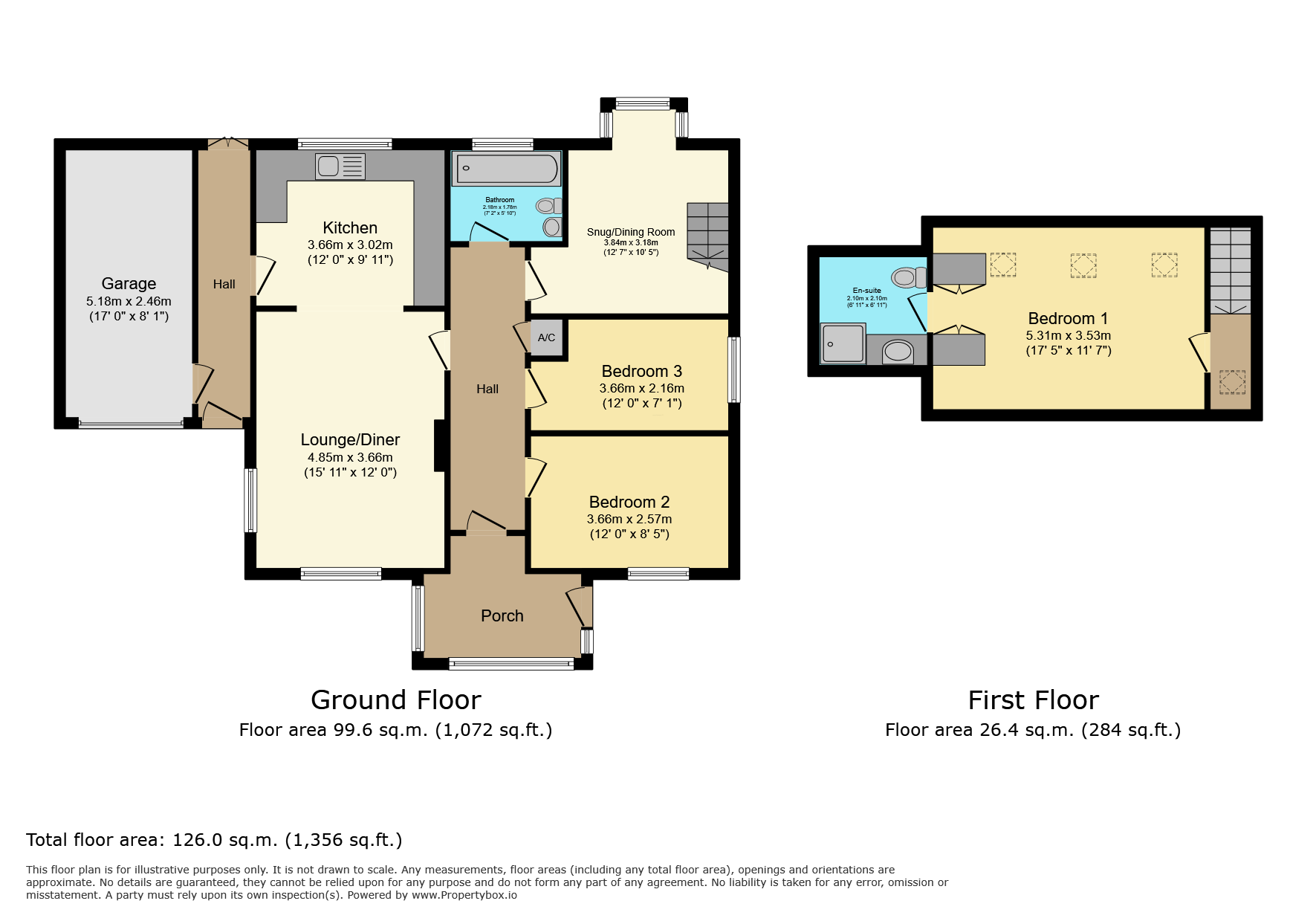 6 Old Rectory Close,, Instow, Devon floorplan