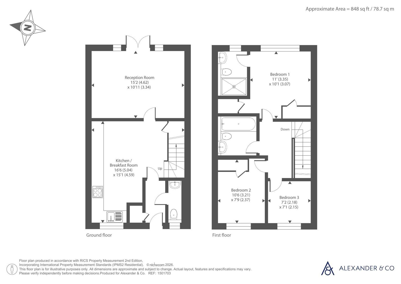 10, Leonards Gate, Aylesbury floorplan