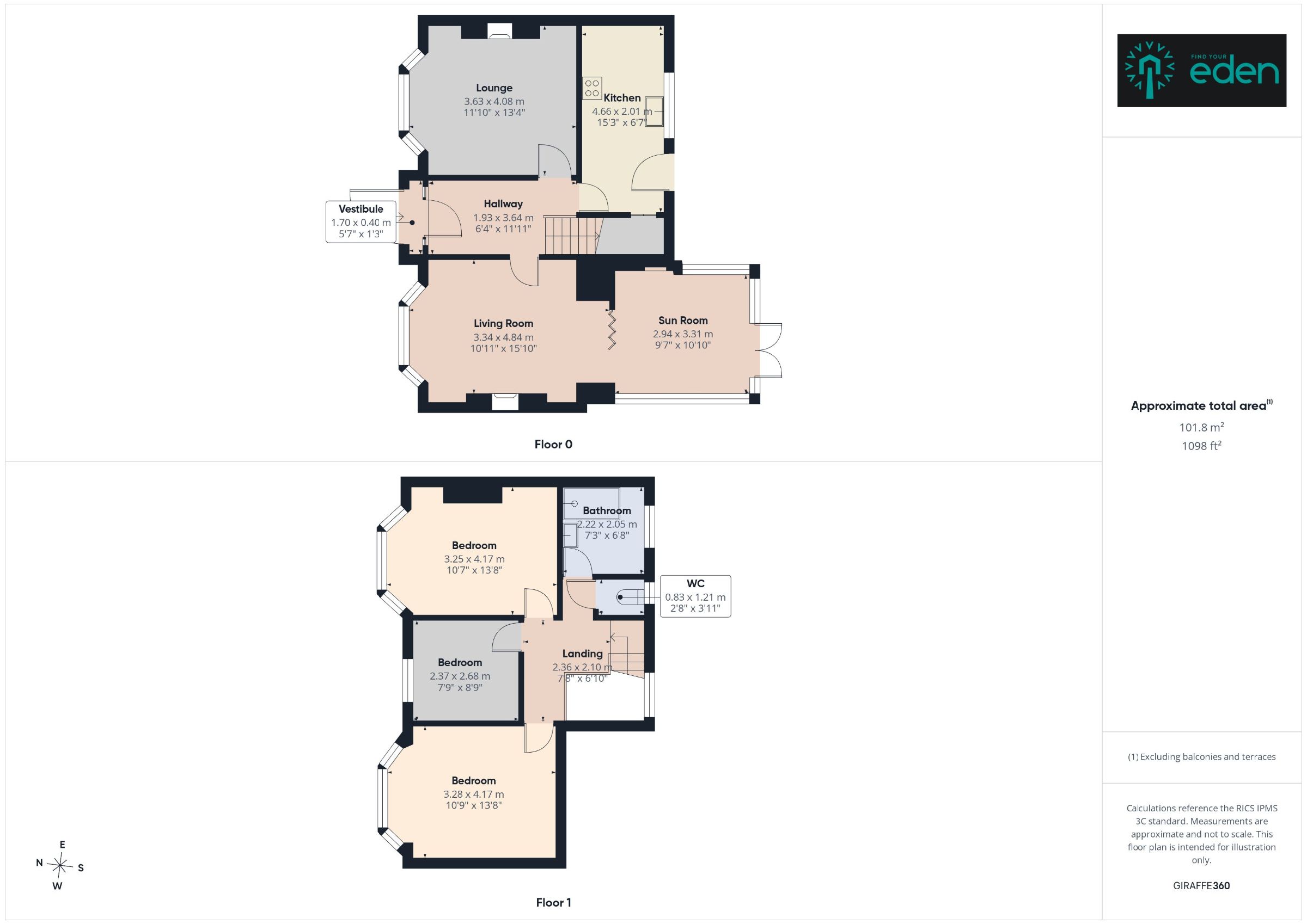 33 Lingfield Grove, Liverpool floorplan
