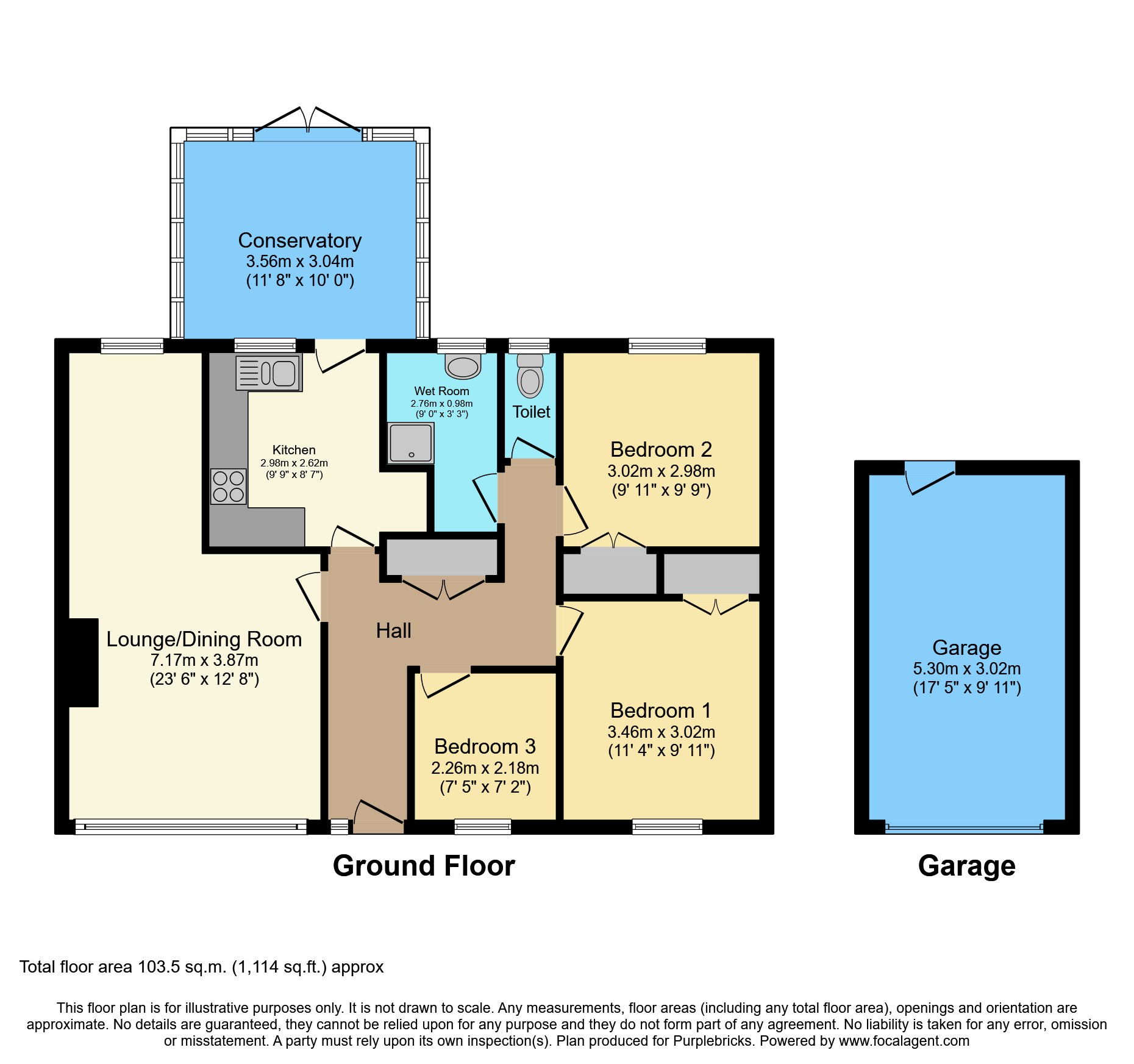 Mayfield Acres, Kilgetty SA68, 3 bedroom detached bungalow for sale