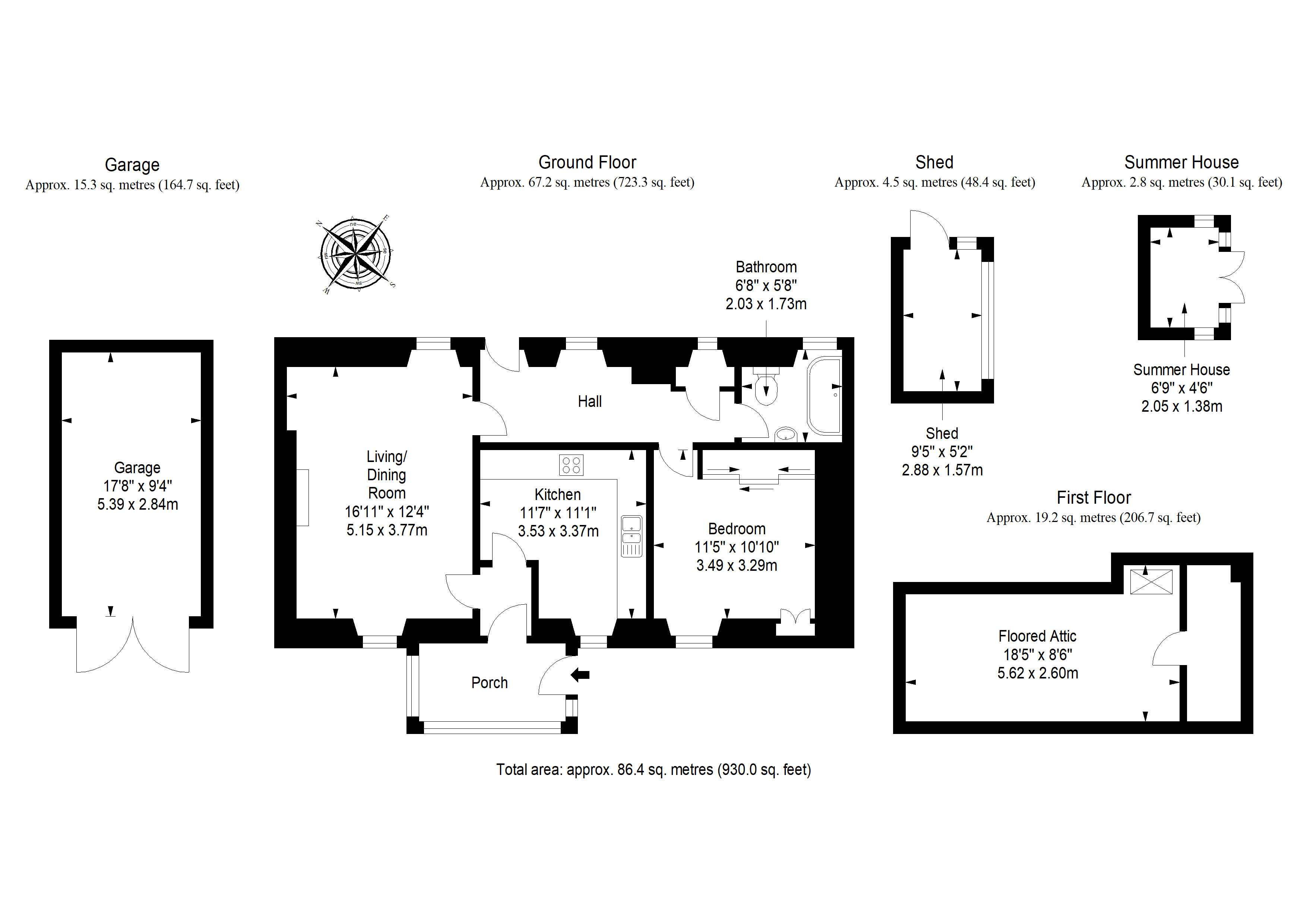 22, New Winton Cottages, New Winton, Tranent floorplan