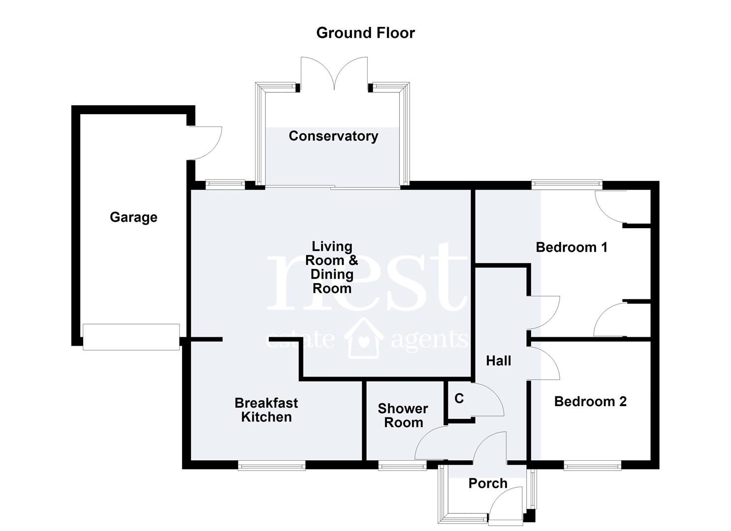4, Stable Close, Leicester floorplan