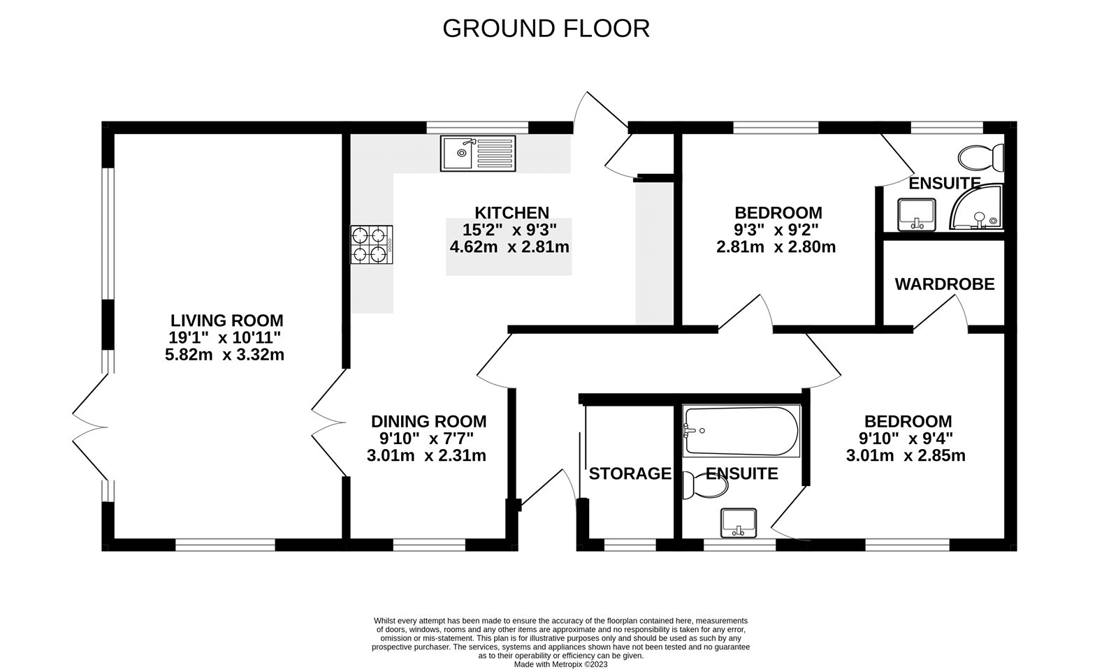 2, The Oaks, Normandy floorplan