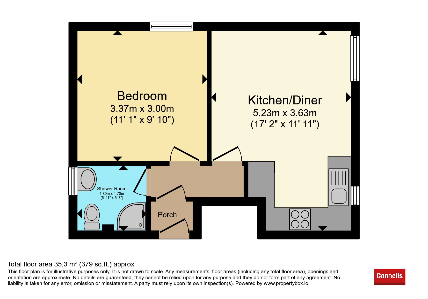 Bull Lane, Aylesford floorplan