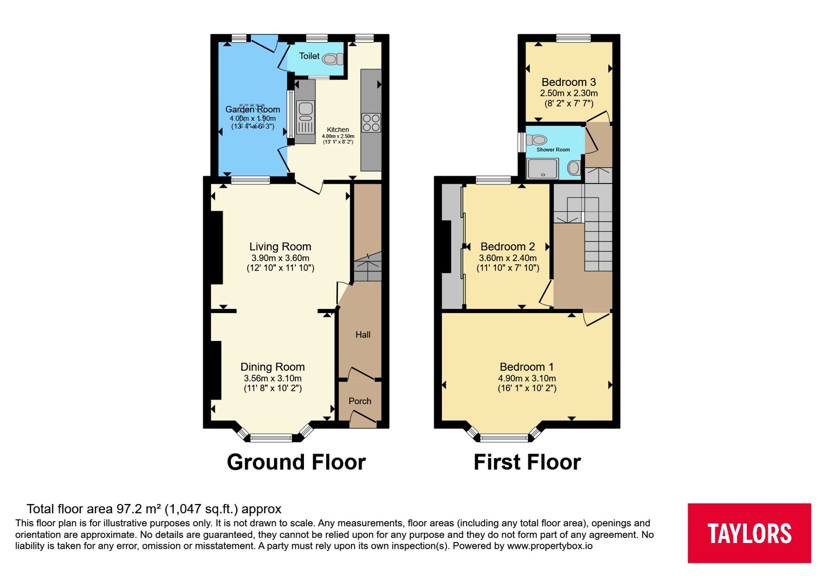 74, Aston Crescent, Newport floorplan