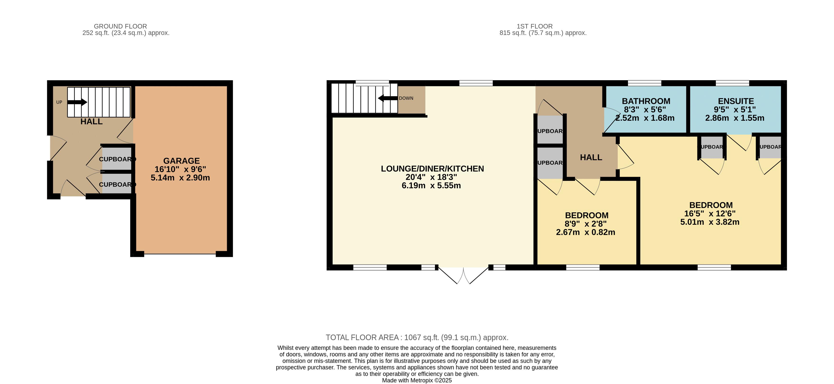 The Coach House, 47, St. Michaels Road, Broxbourne floorplan