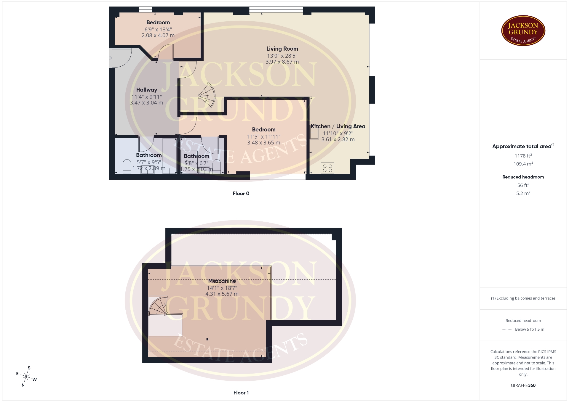 Flat 4 75, Roe Road, Northampton floorplan