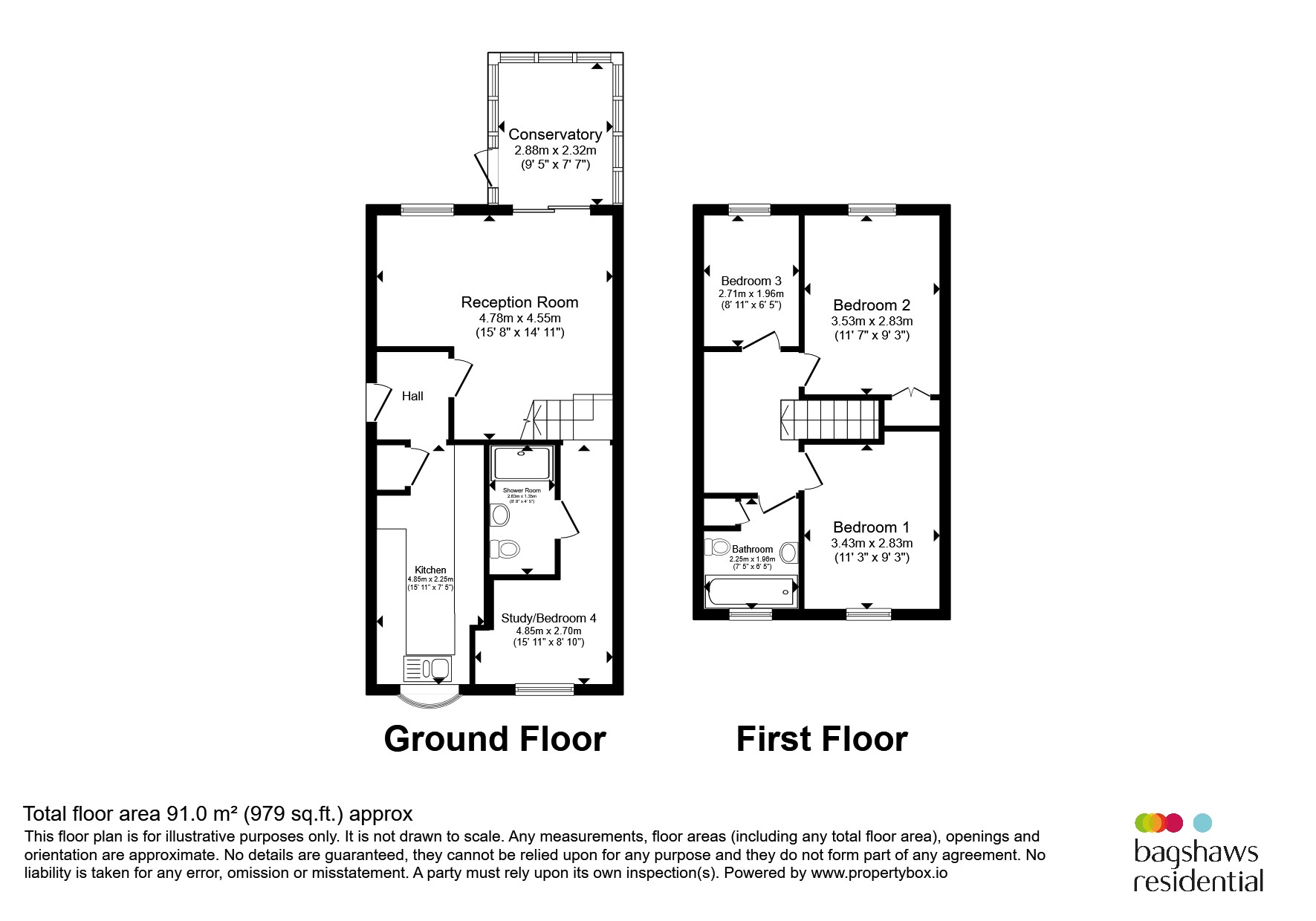 10, Church Close, DERBY floorplan