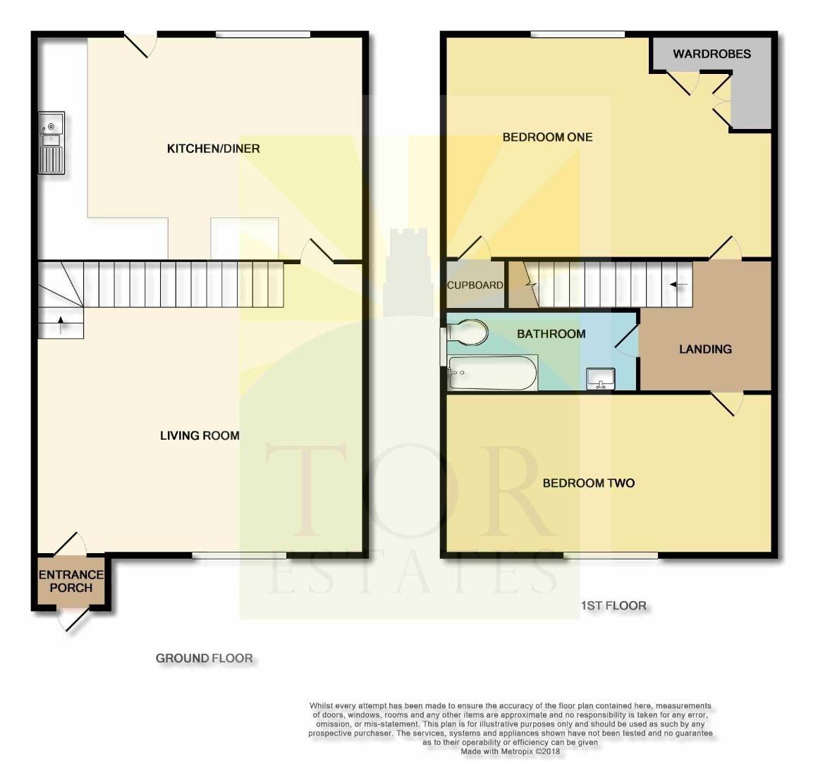 42, Gould Close, Street floorplan