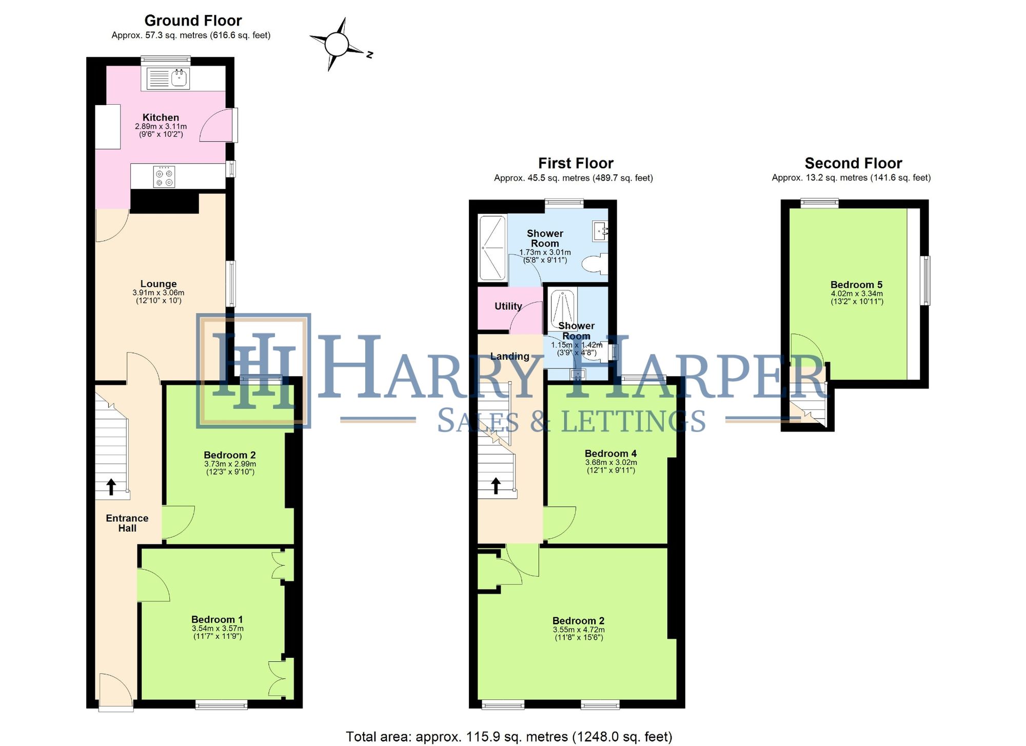 37 Cathays Terrace, Cardiff floorplan