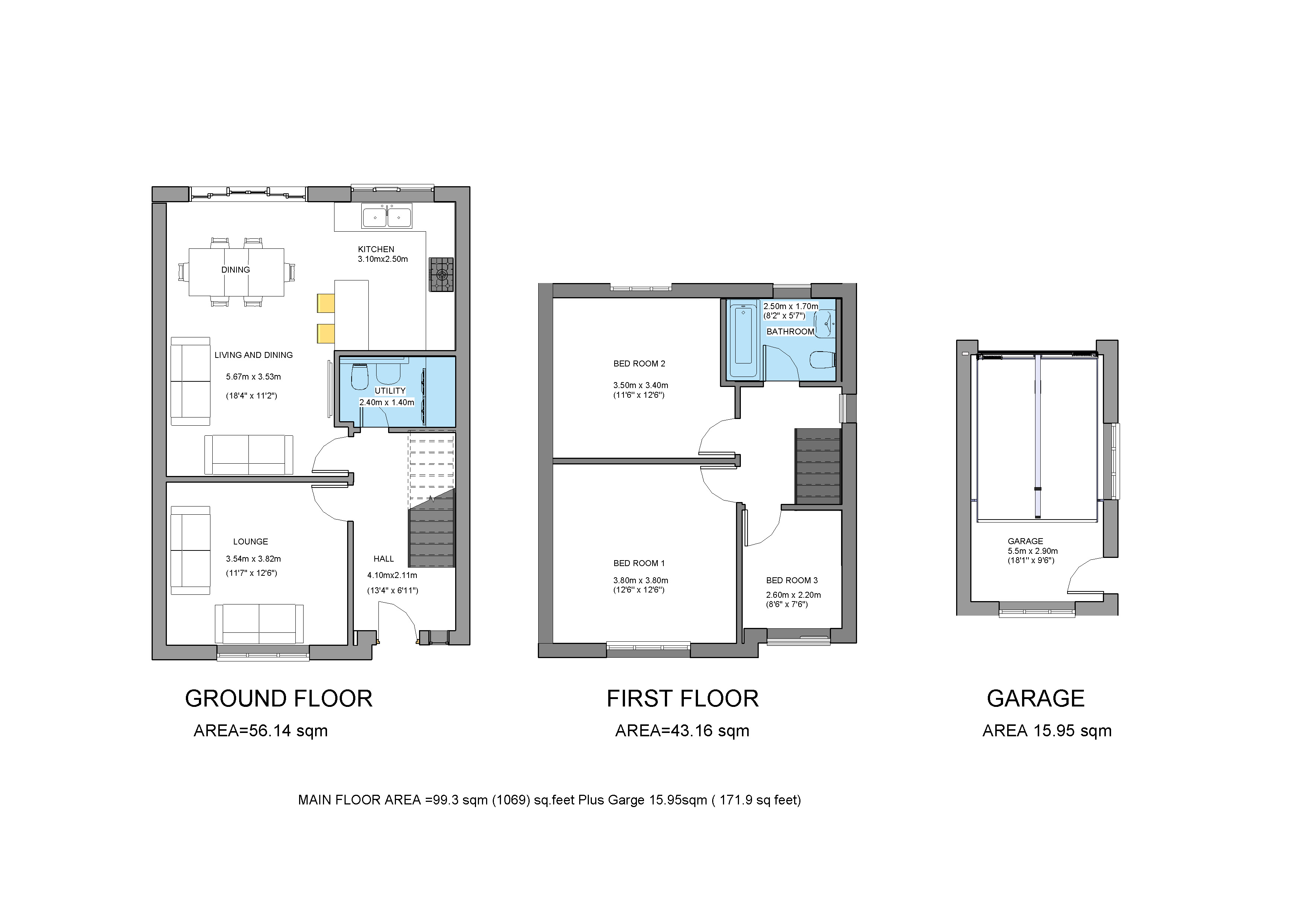 East Avenue, Stockton Heath, Warrington, Cheshire WA4, 3 bedroom semidetached house for sale