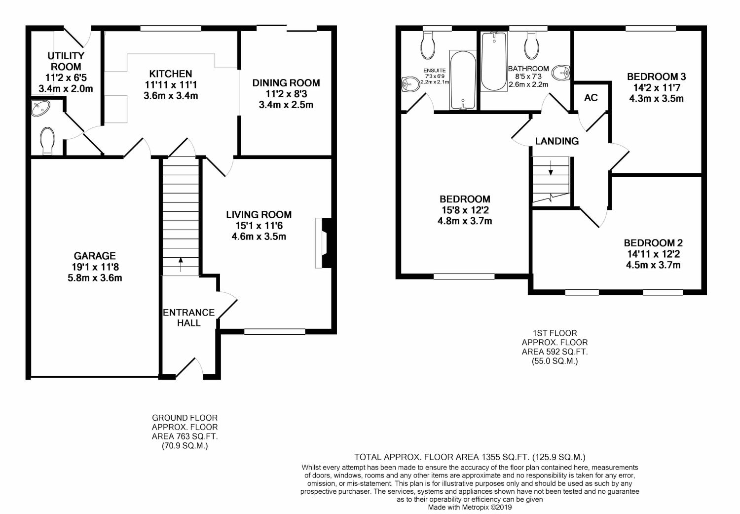 3 Bedrooms Semi-detached house to rent in Bronant, Talgarth, Brecon LD3