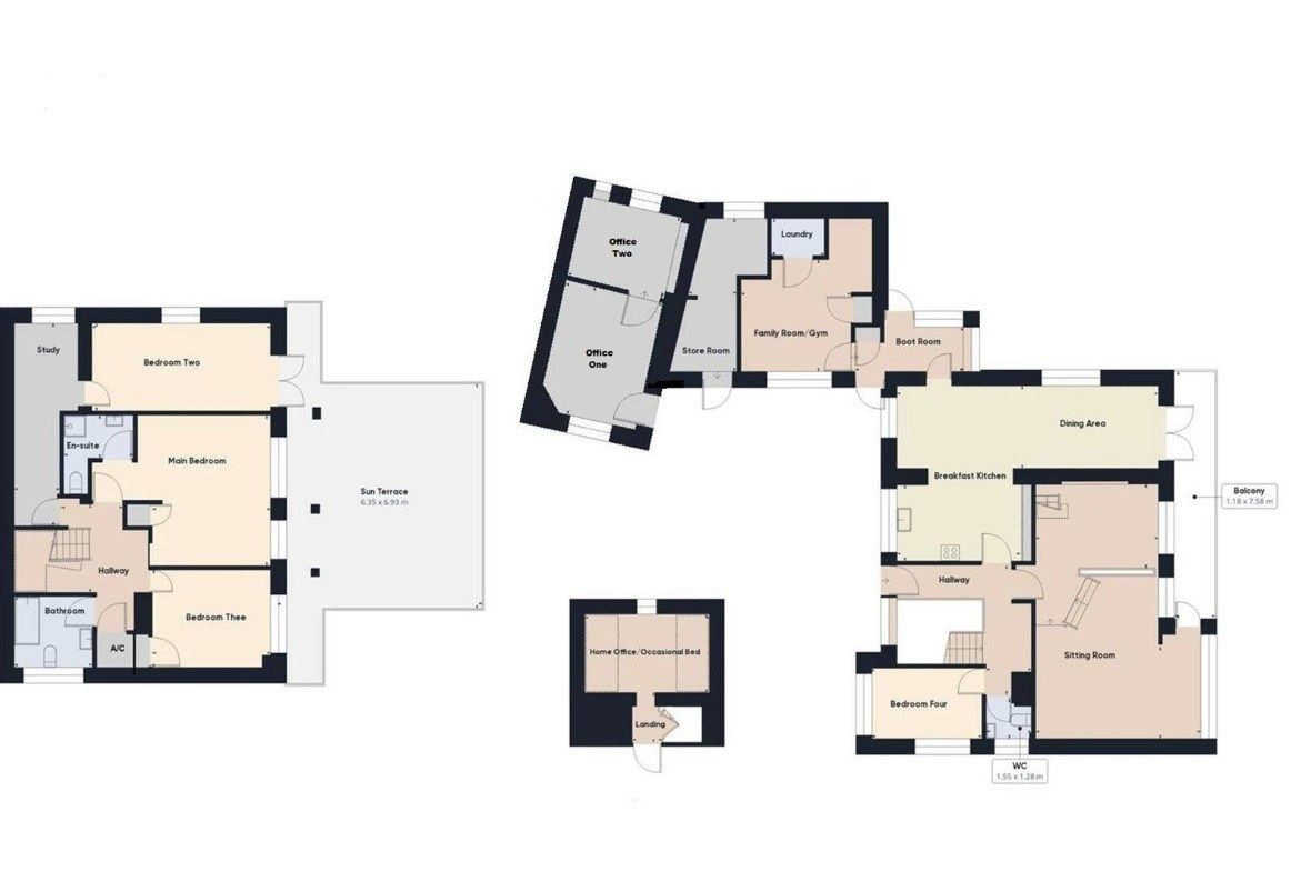 Walden, Blackheath Way, Malvern floorplan